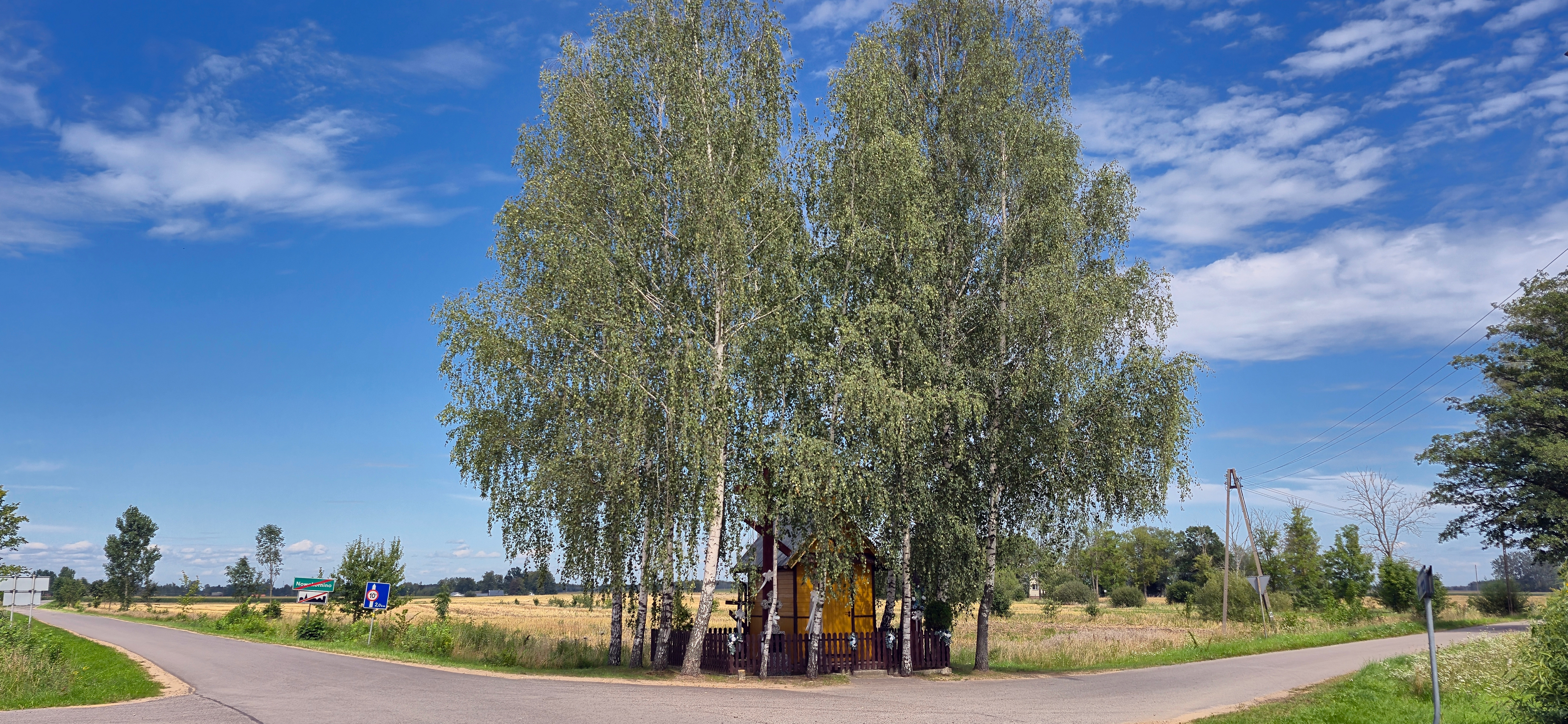 The Orthodox chapel in Nowokornino
