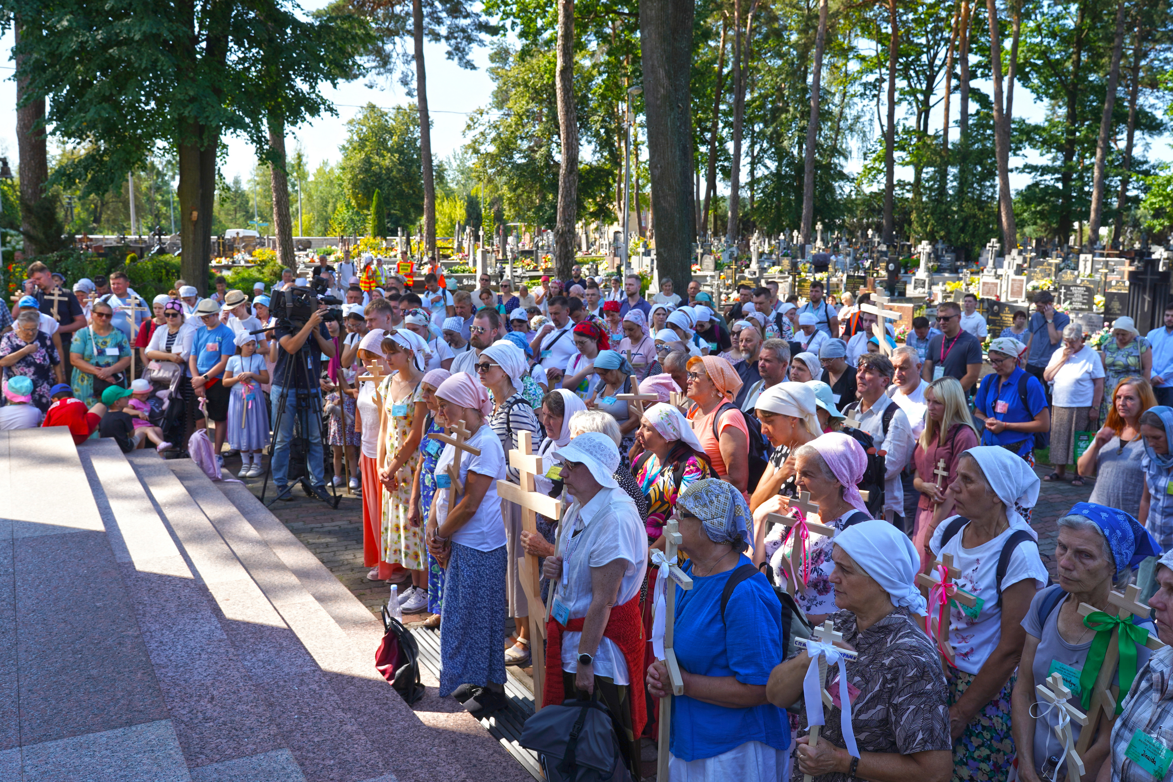 Departure of 40th pilgrimage from Białystok to the Holy Mount of Grabarka