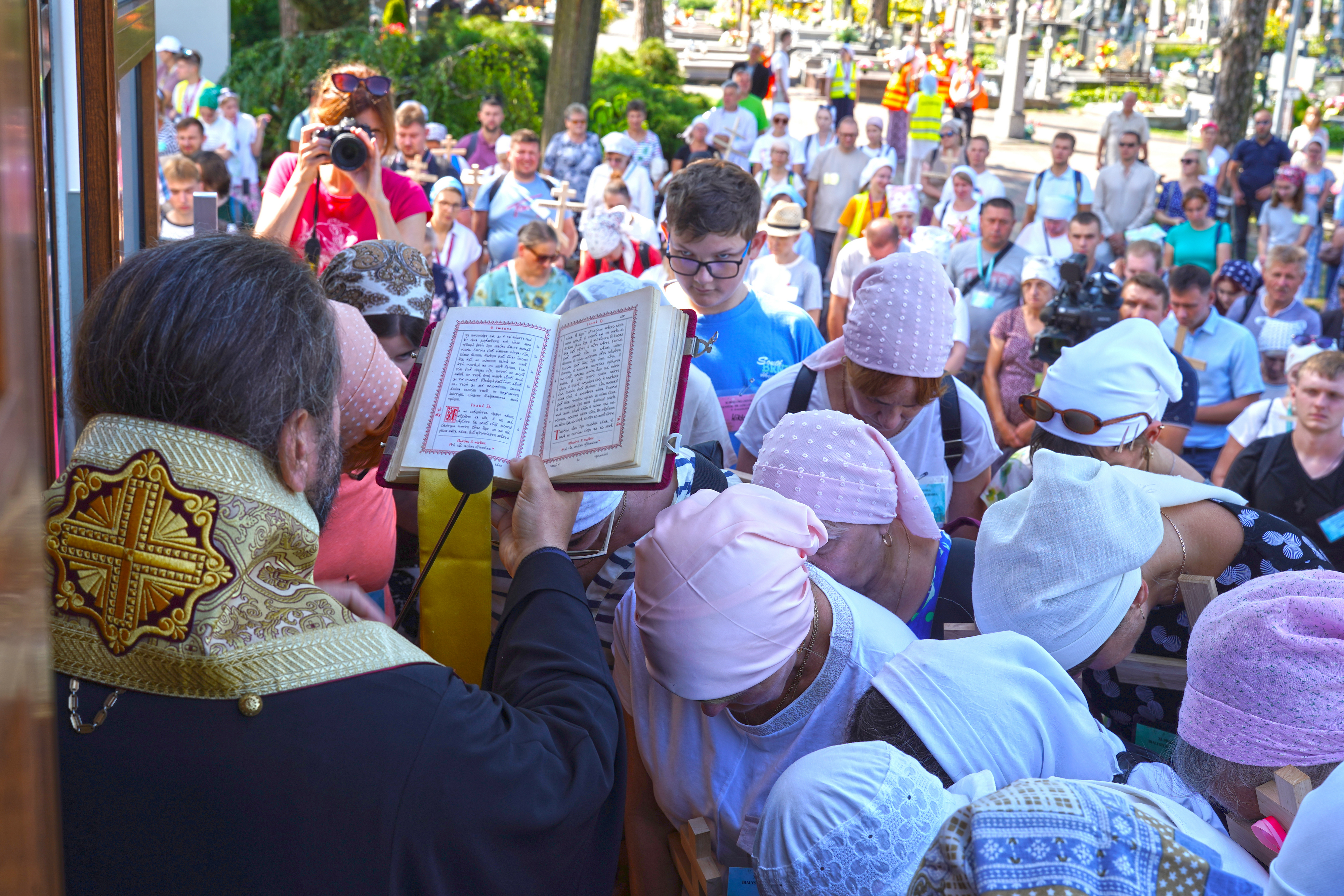 Departure of 40th pilgrimage from Białystok to the Holy Mount of Grabarka