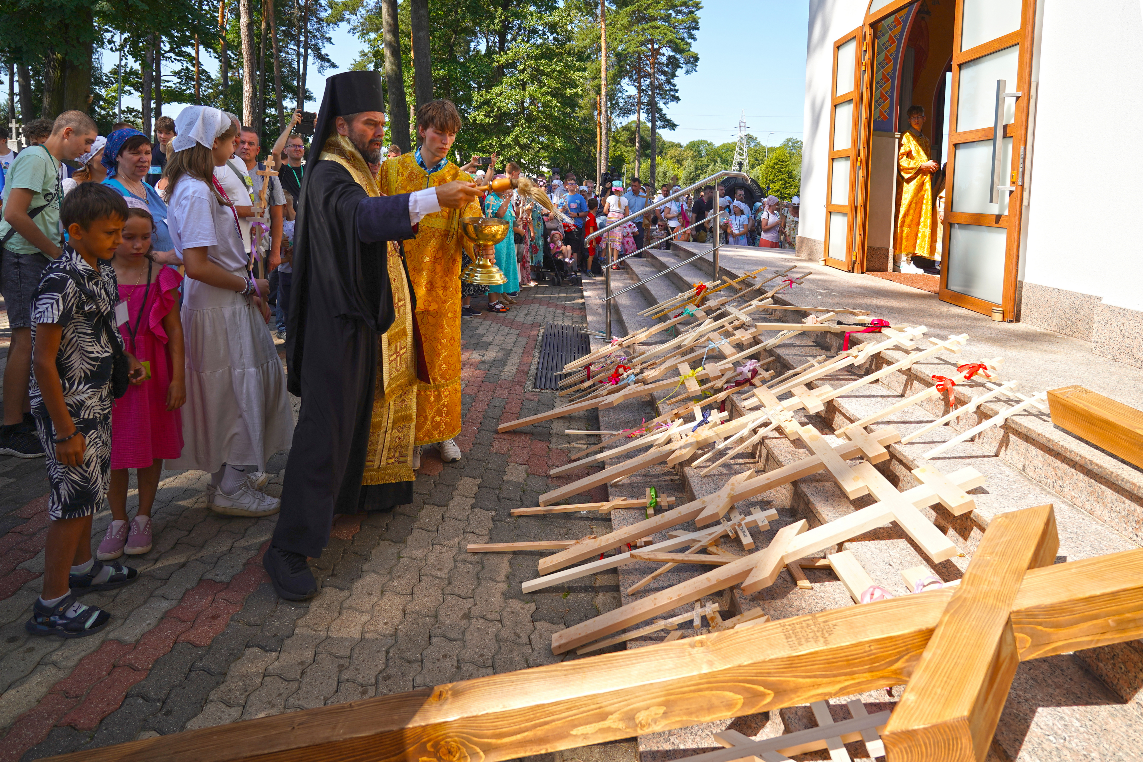 Departure of 40th pilgrimage from Białystok to the Holy Mount of Grabarka