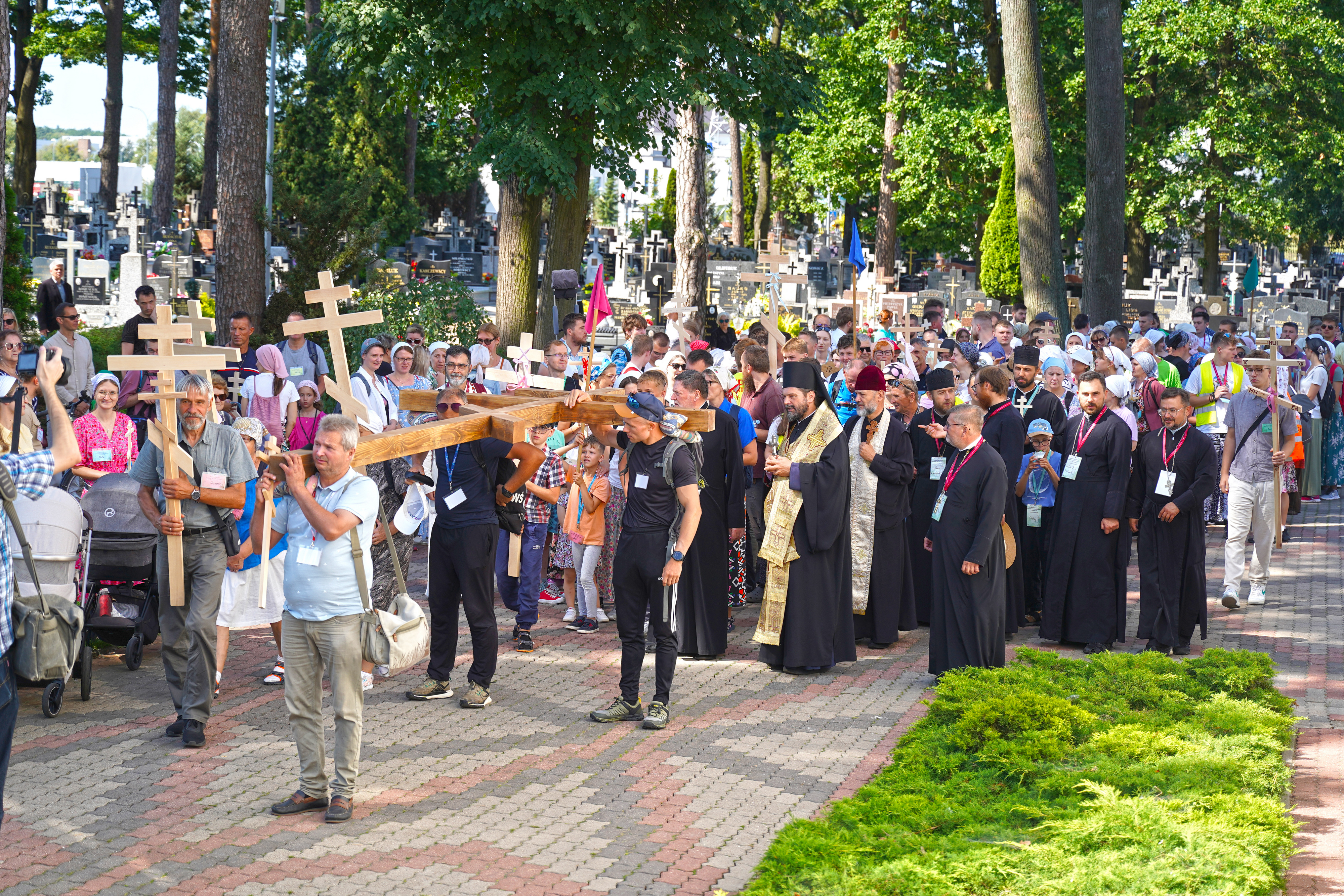 Departure of 40th pilgrimage from Białystok to the Holy Mount of Grabarka