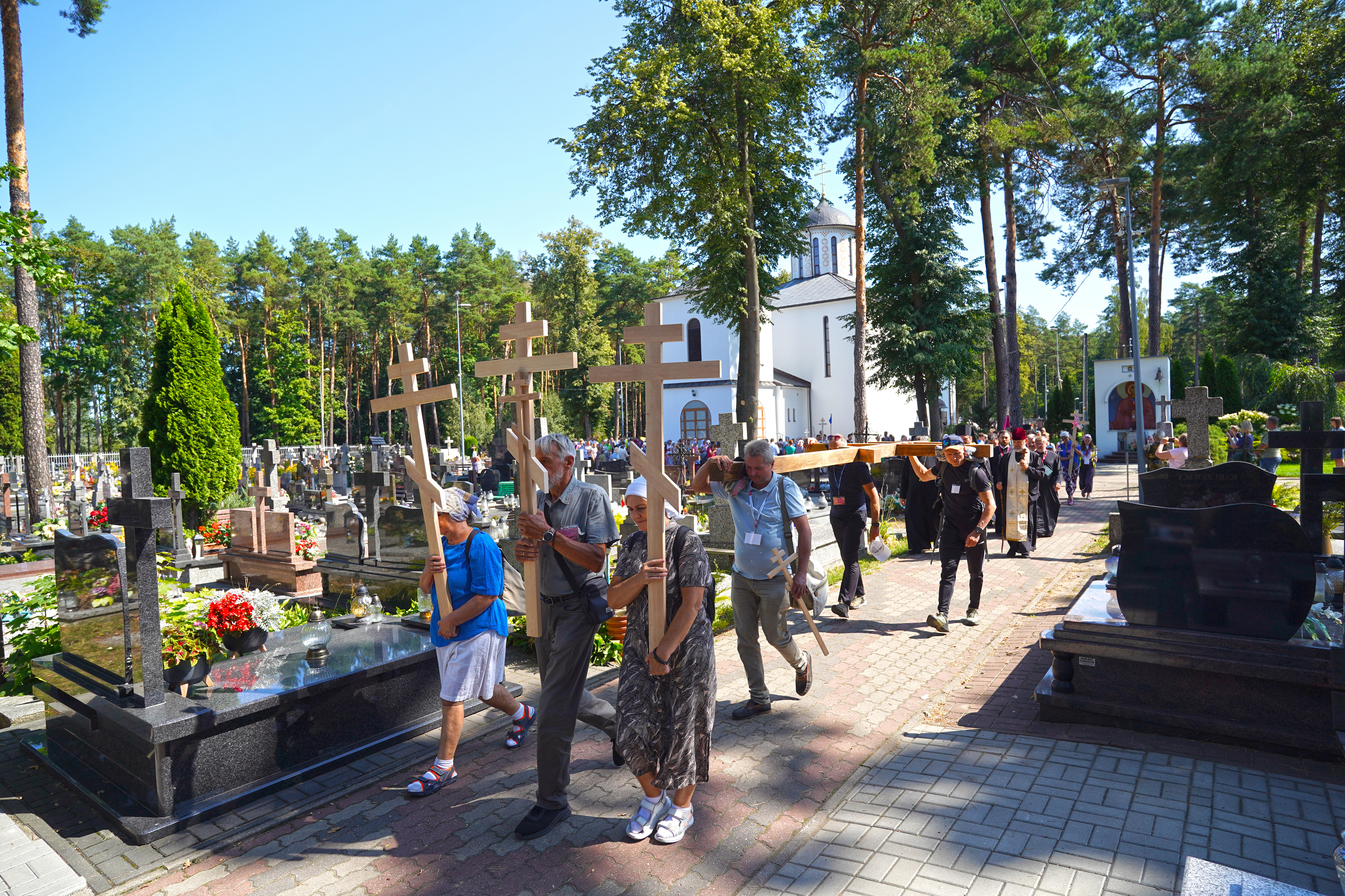Departure of 40th pilgrimage from Białystok to the Holy Mount of Grabarka