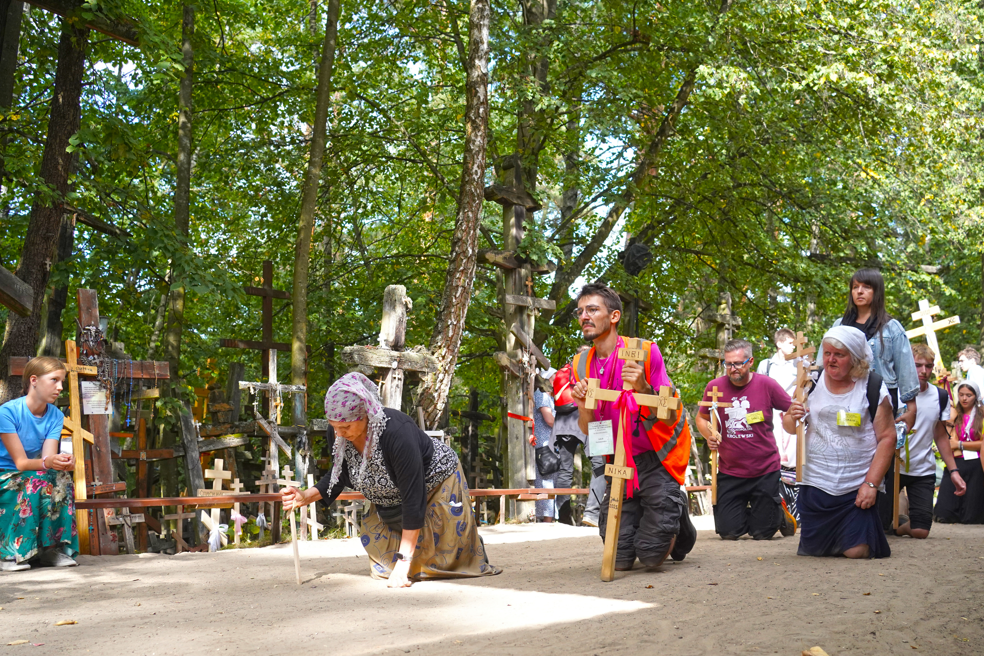 Coming of 40th pilgrimage from Białystok to the Holy Mount of Grabarka