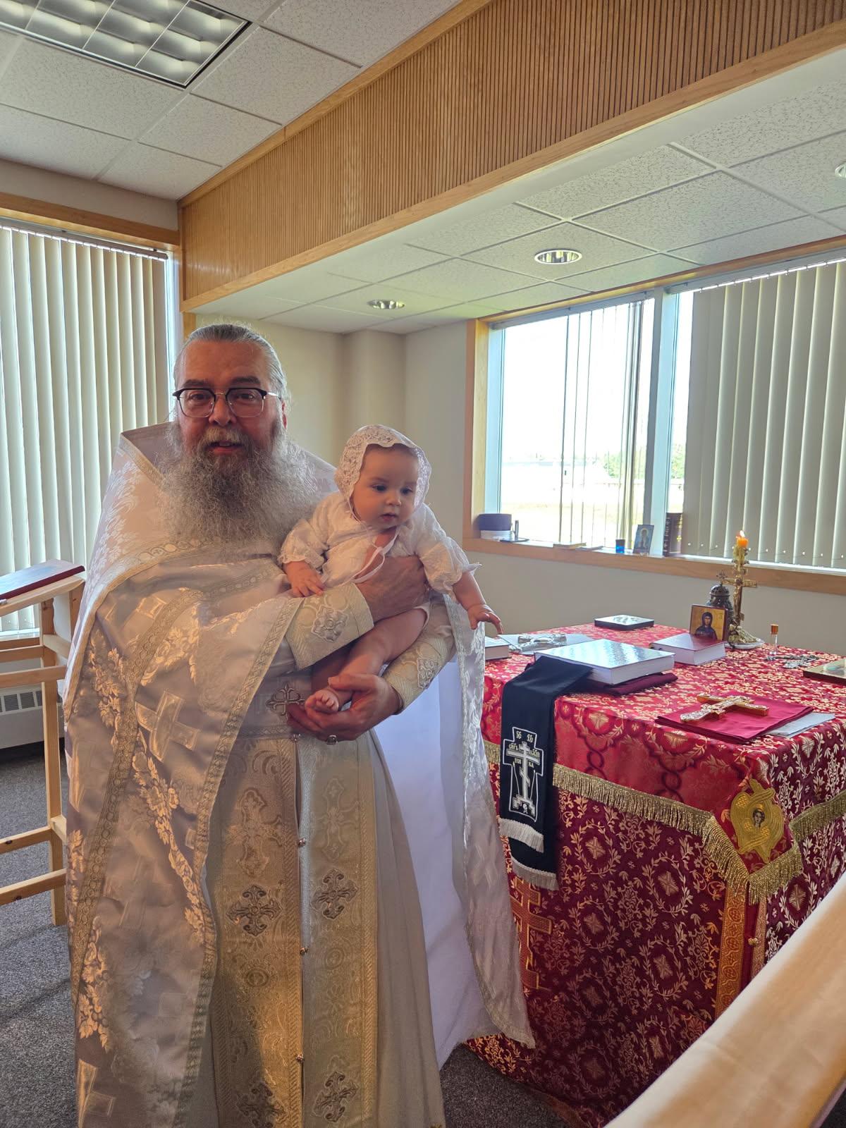 Anastasia&#039s baptism