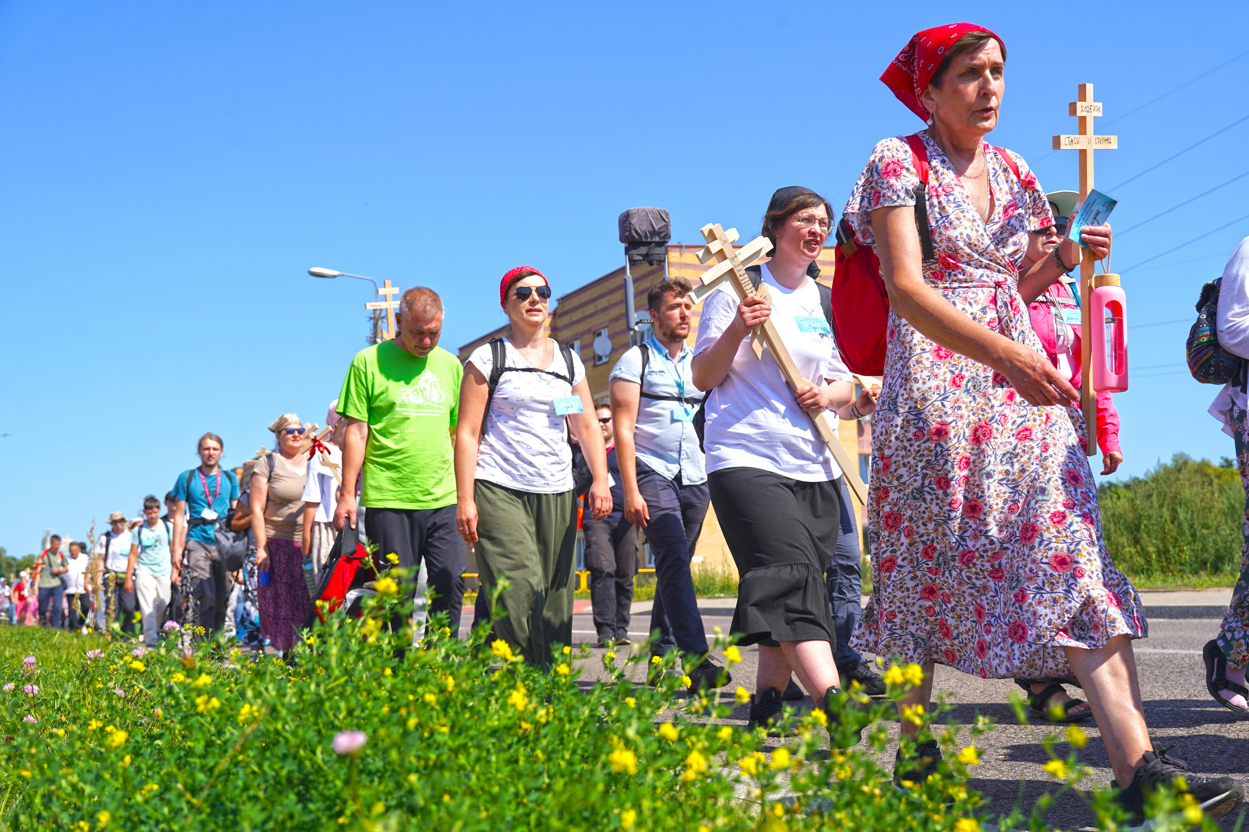 Departure of 40th pilgrimage from Białystok to the Holy Mount of Grabarka