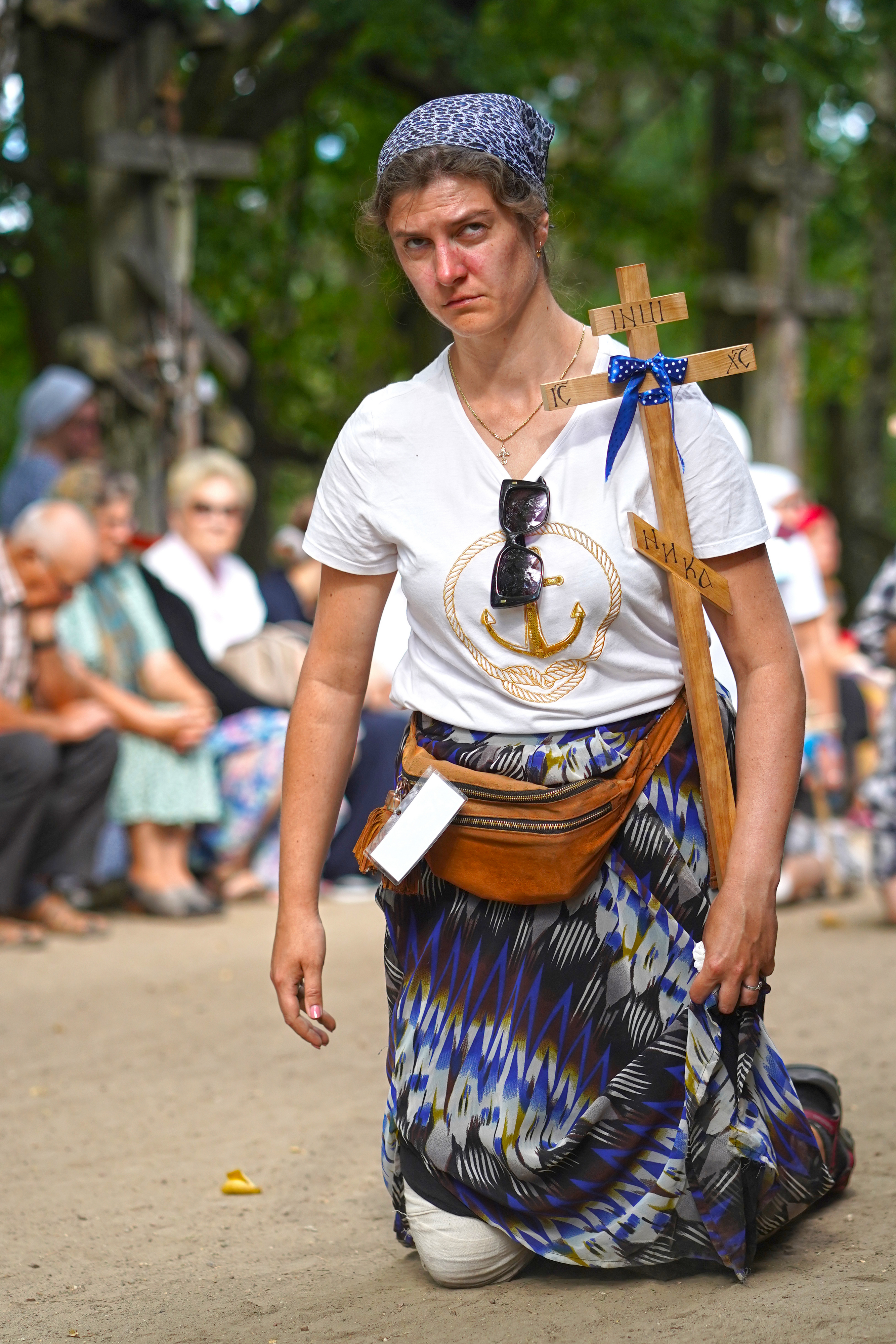 Coming of 40th pilgrimage from Białystok to the Holy Mount of Grabarka