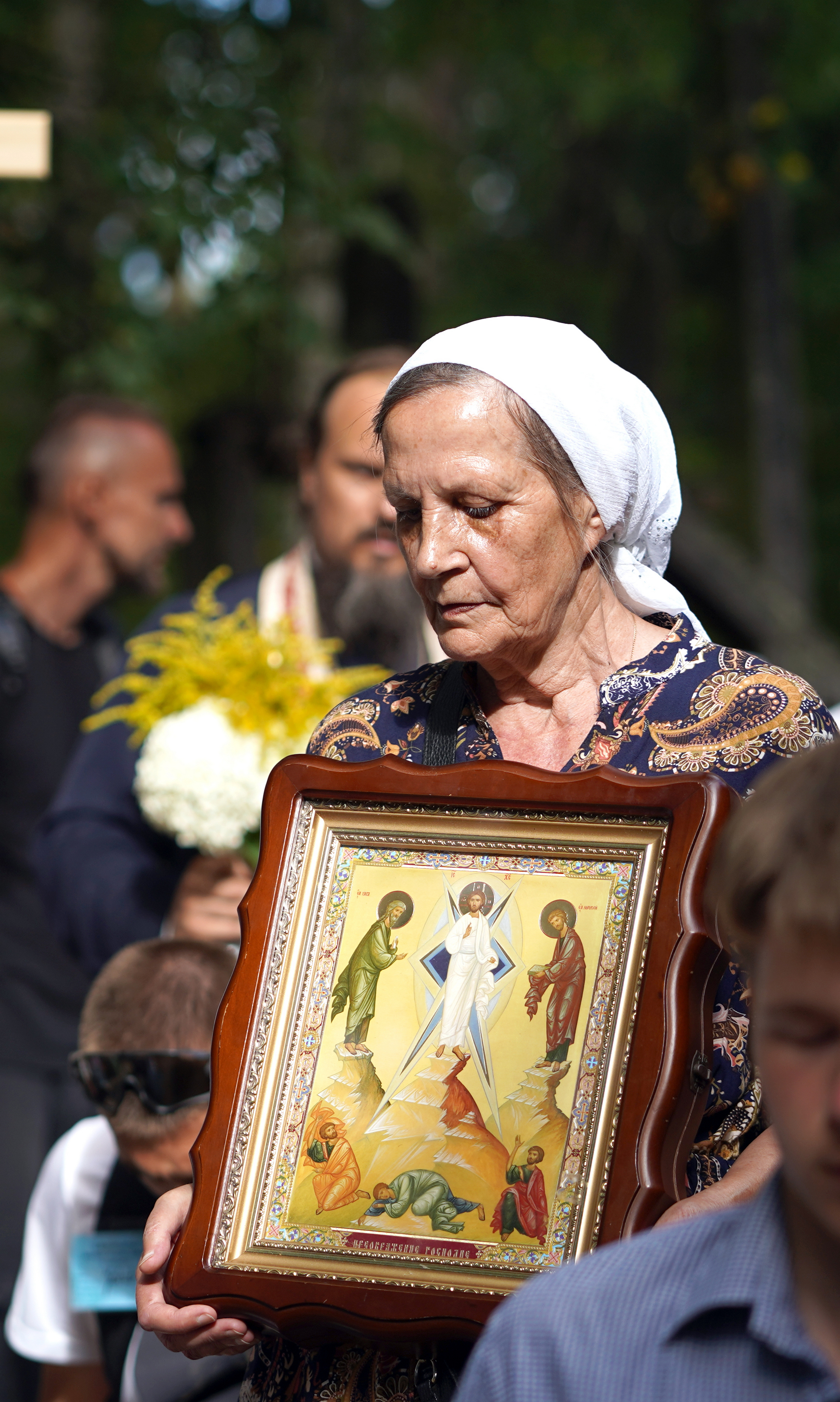 Coming of 40th pilgrimage from Białystok to the Holy Mount of Grabarka