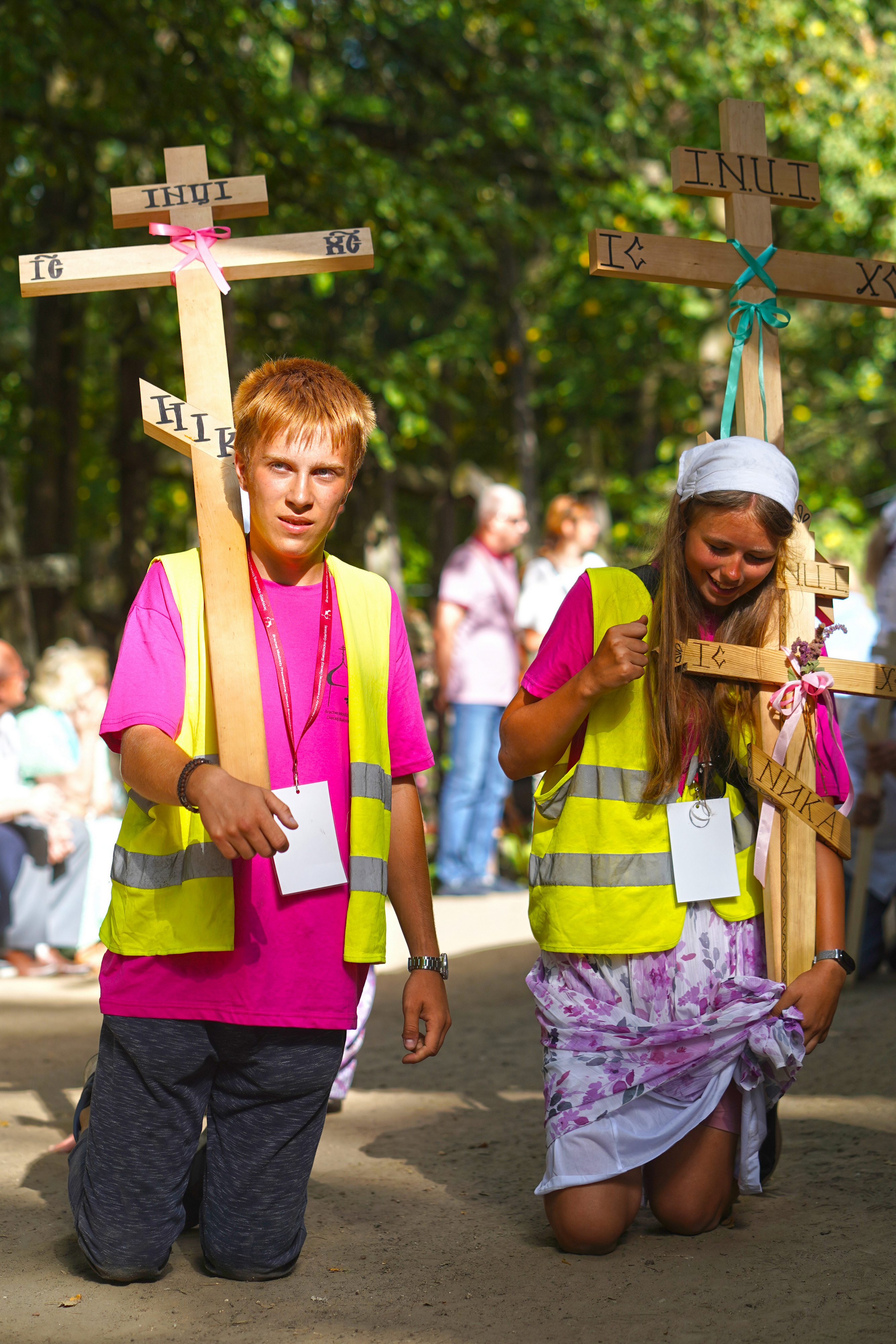 Coming of 40th pilgrimage from Białystok to the Holy Mount of Grabarka