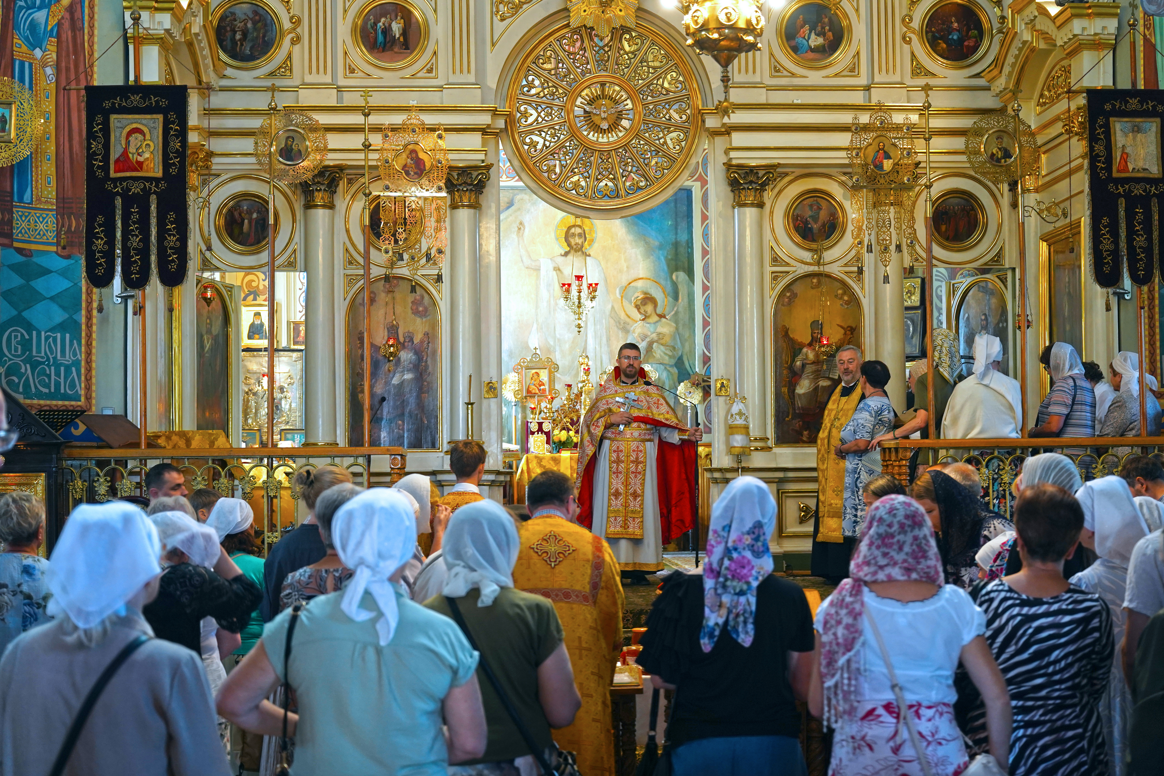 "The first Spas" in St. Nicholas Cathedral in Białystok - honey consecration