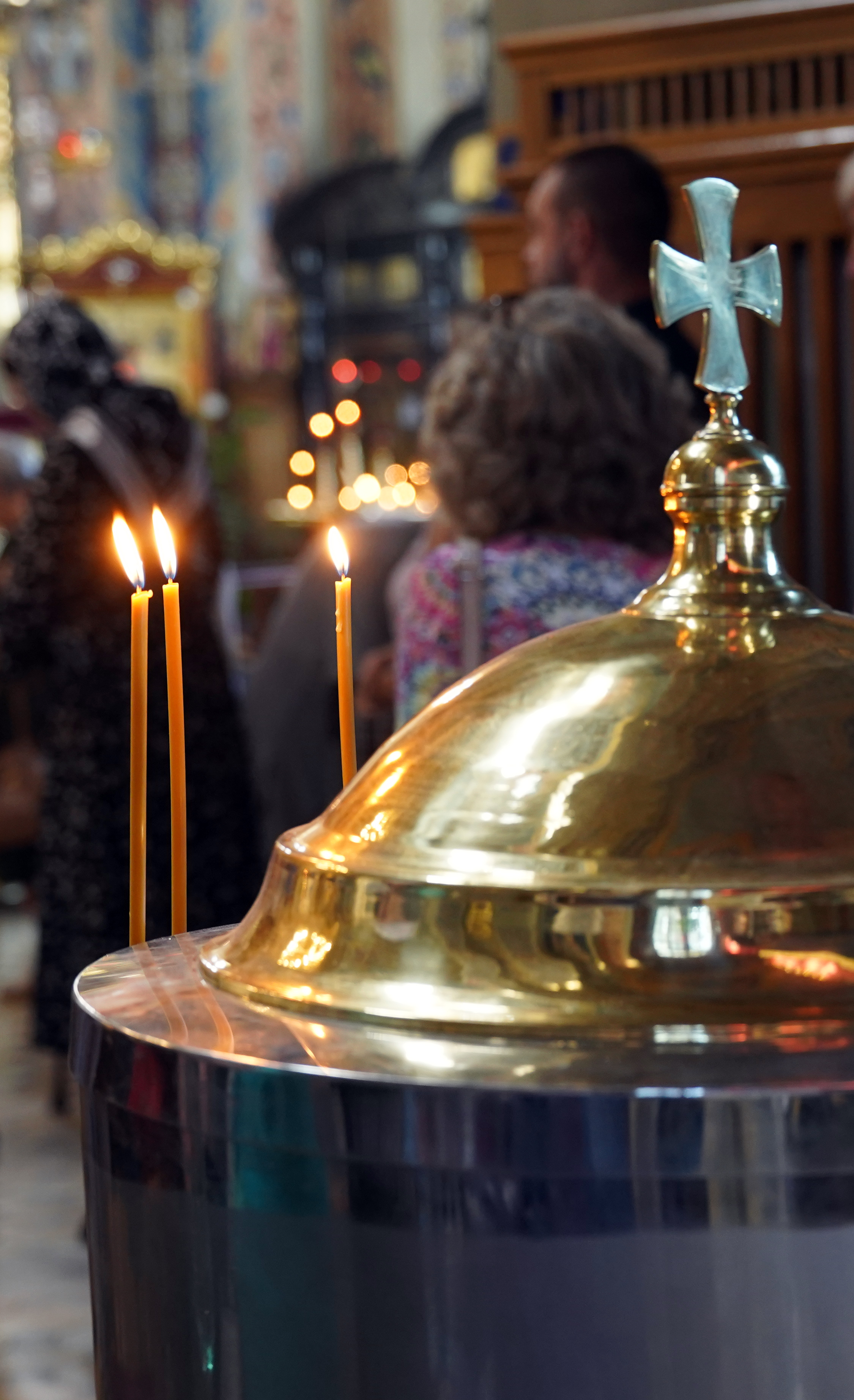 "The first Spas" in St. Nicholas Cathedral in Białystok - honey consecration