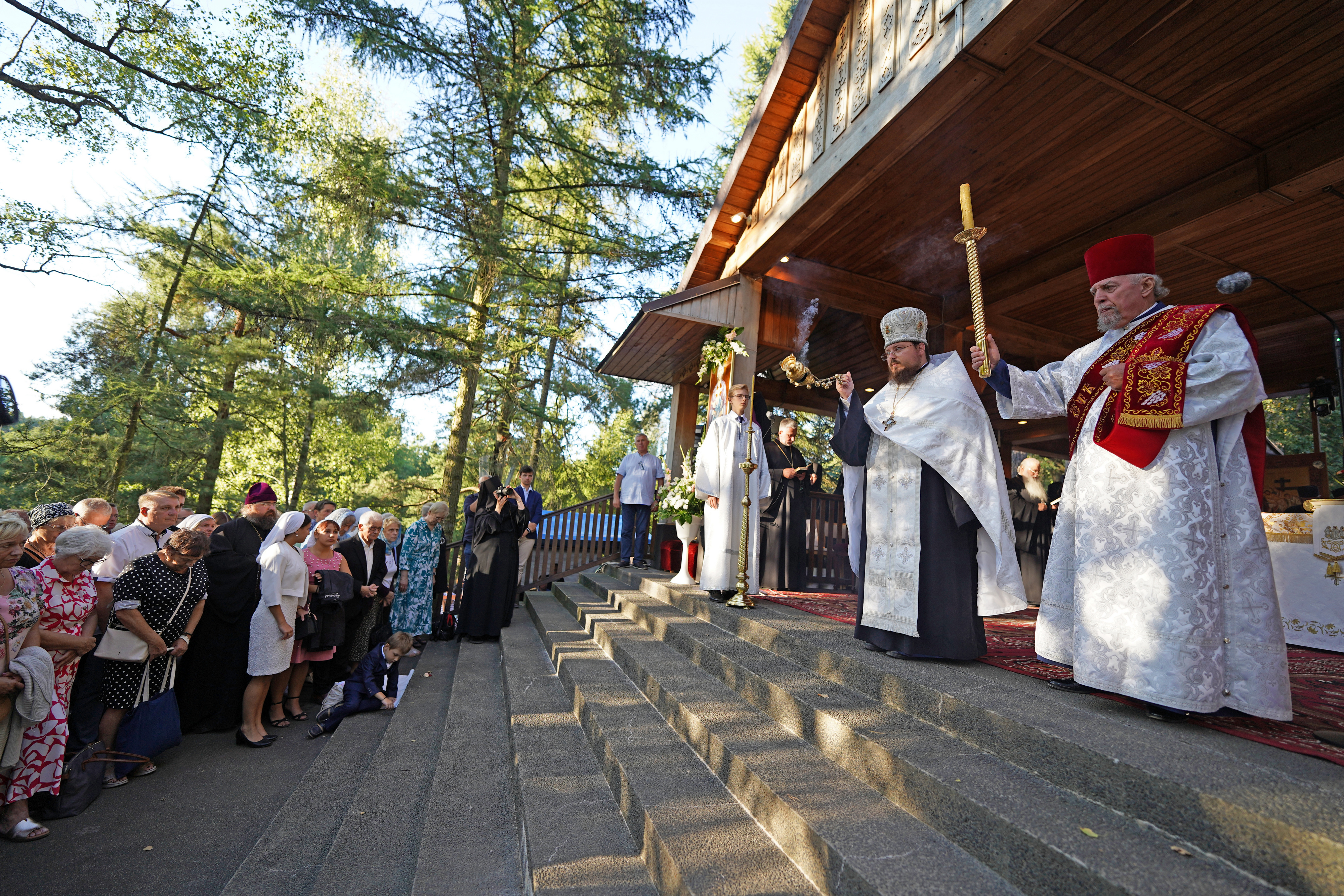 The All-Night Vigil of Transfiguration feast on Holy Mountain of Grabarka, 2025