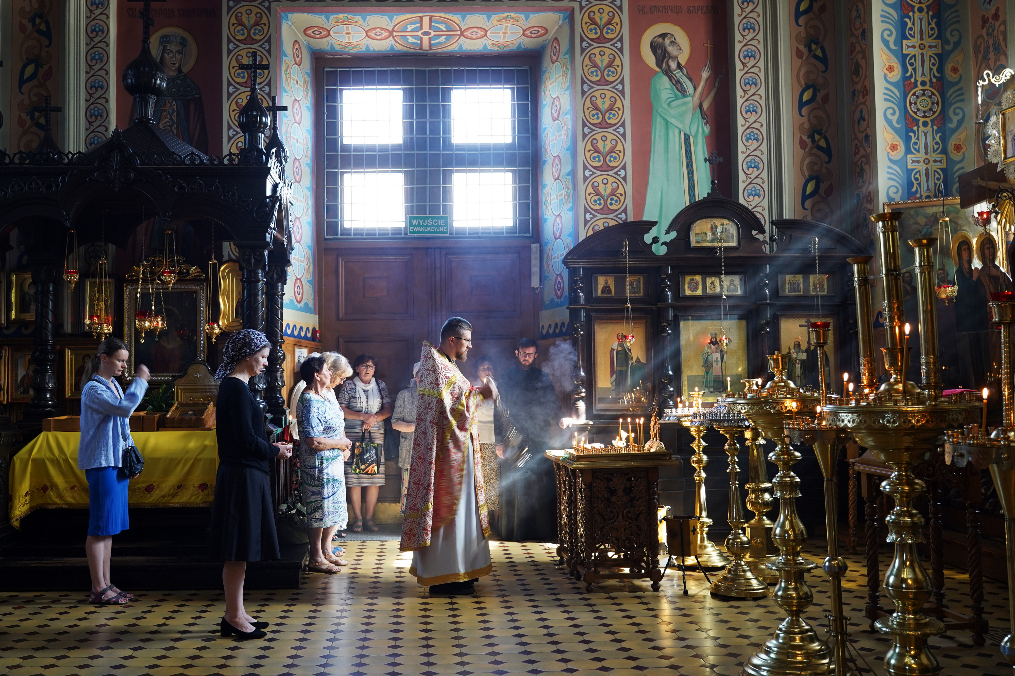 Ordinary panichida in St. Nicholas Cathedral