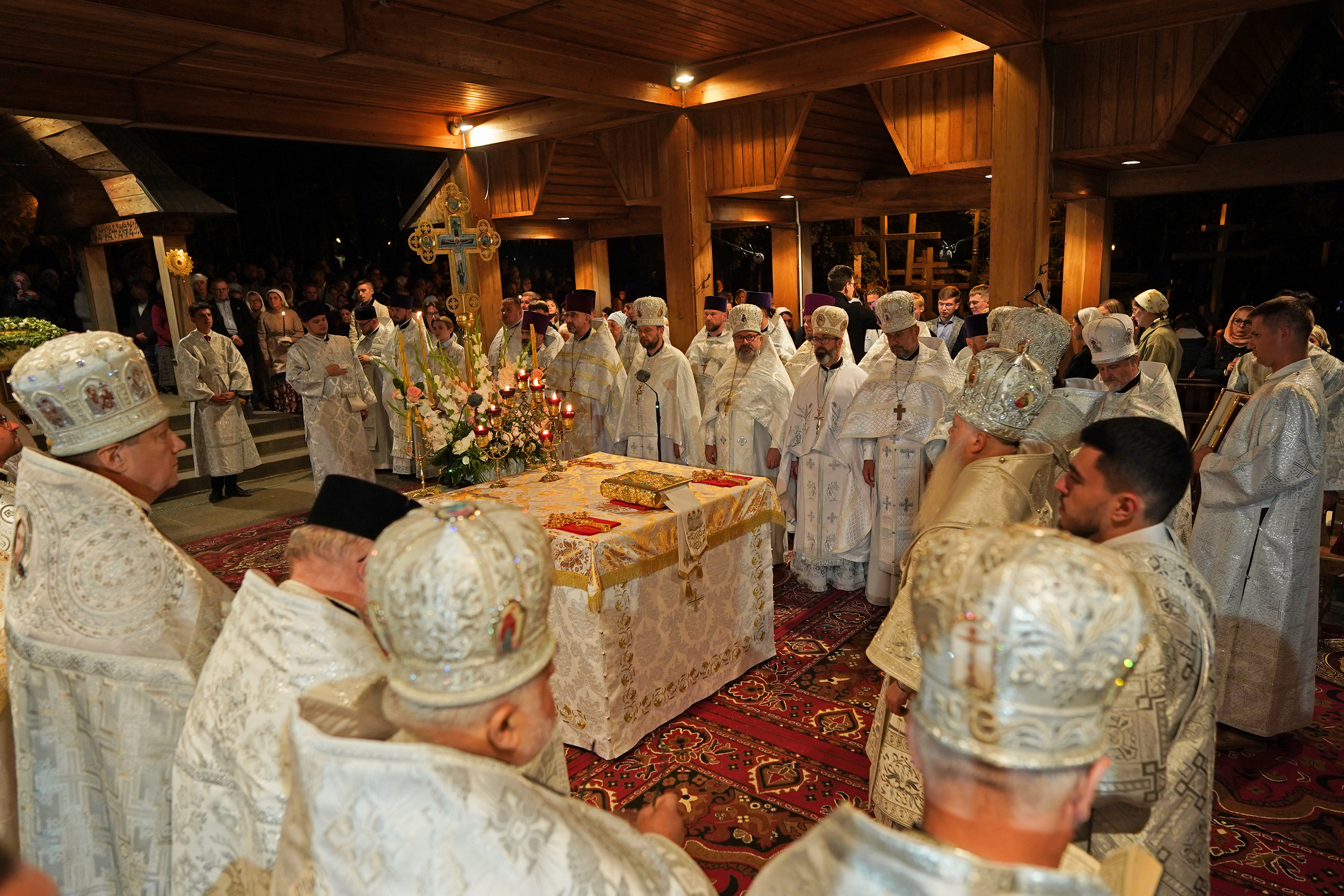 The night Divine Liturgy - Transfiguration Freast on the Holy Mountain of Grabarka, 2025
