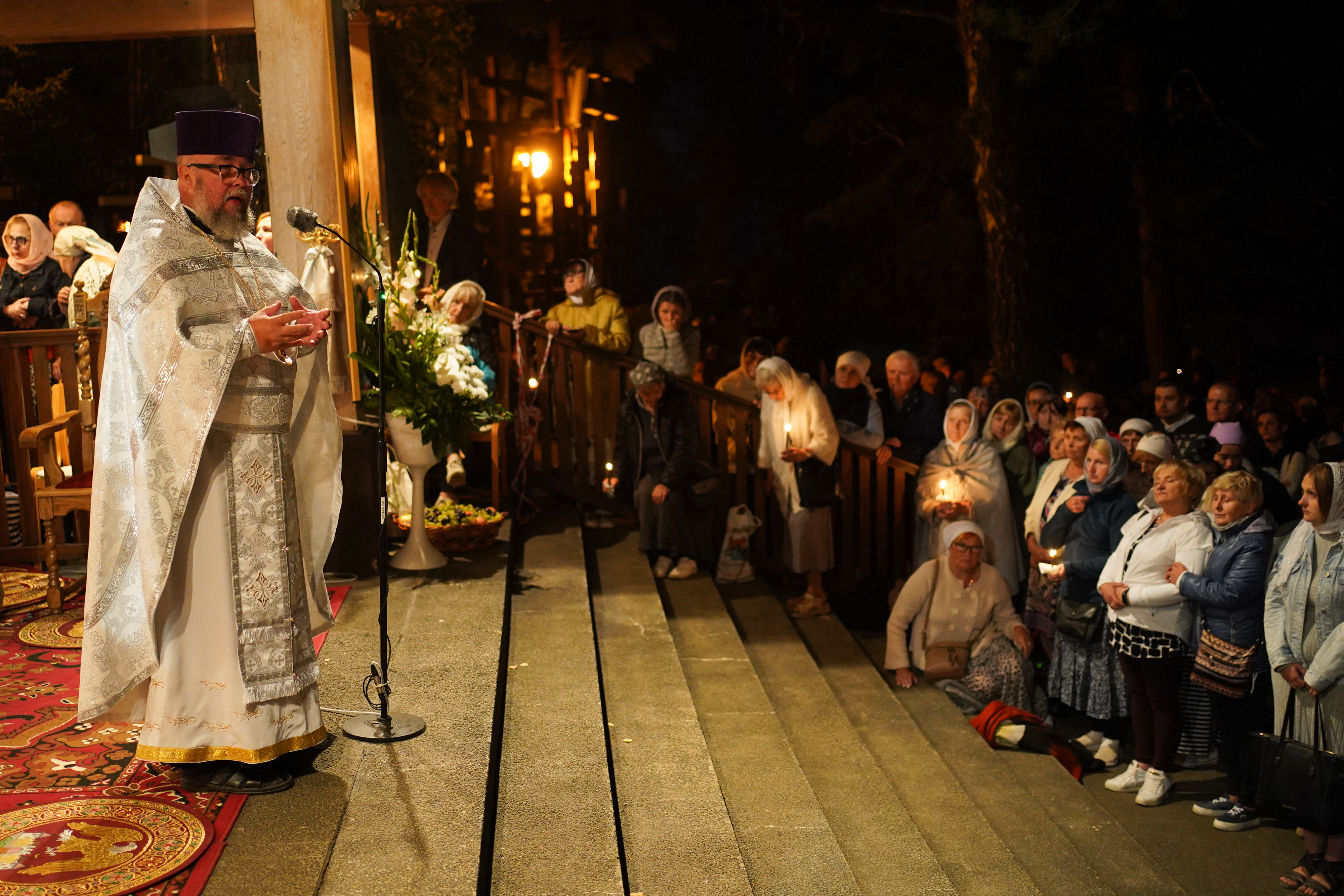 The night Divine Liturgy - Transfiguration Freast on the Holy Mountain of Grabarka, 2025