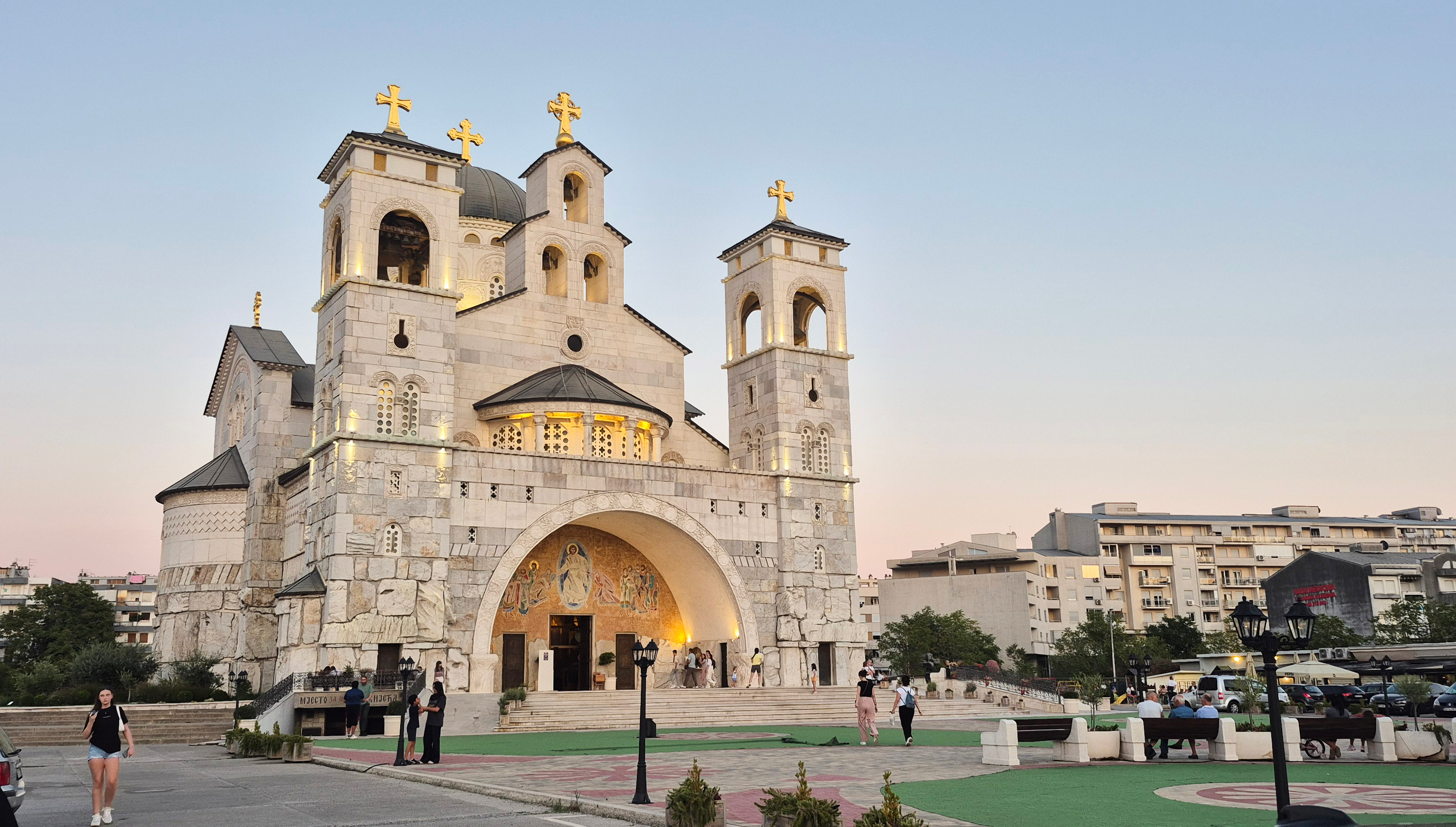 Ressurection of Christ Orthodox Cathedral in Podgorica