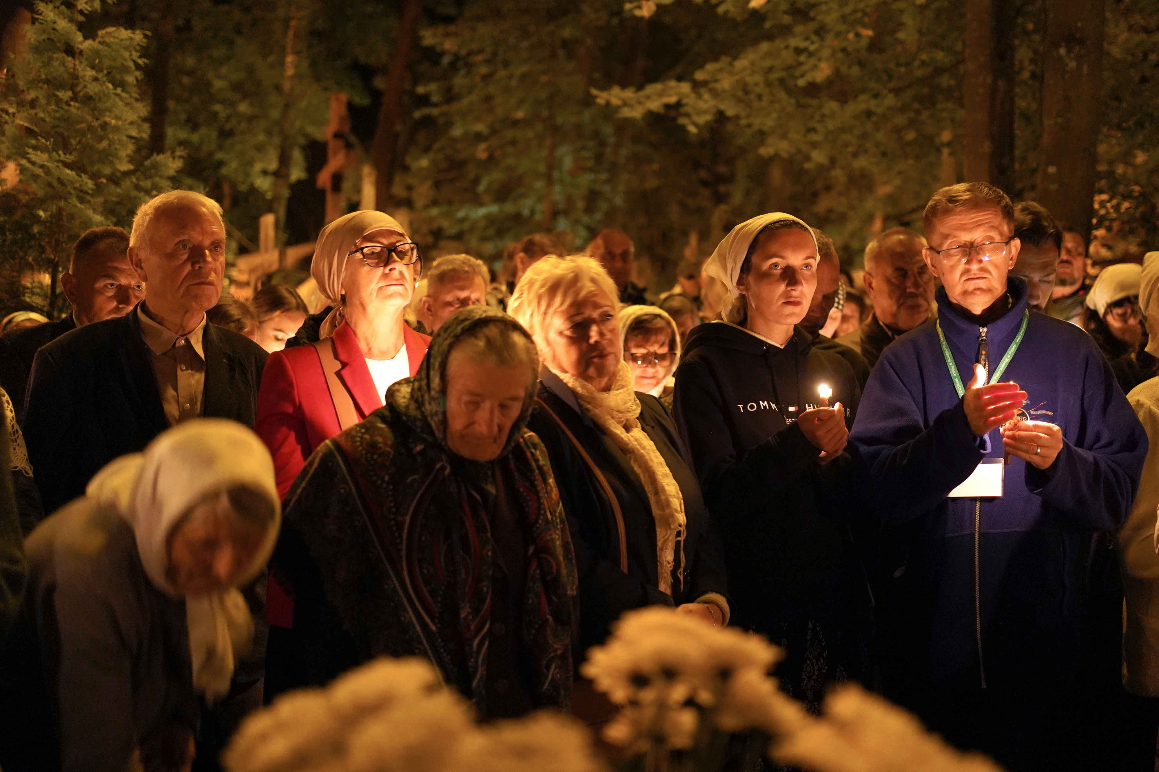 Night akathist for the dead on the Holy Mountain of Grabarka