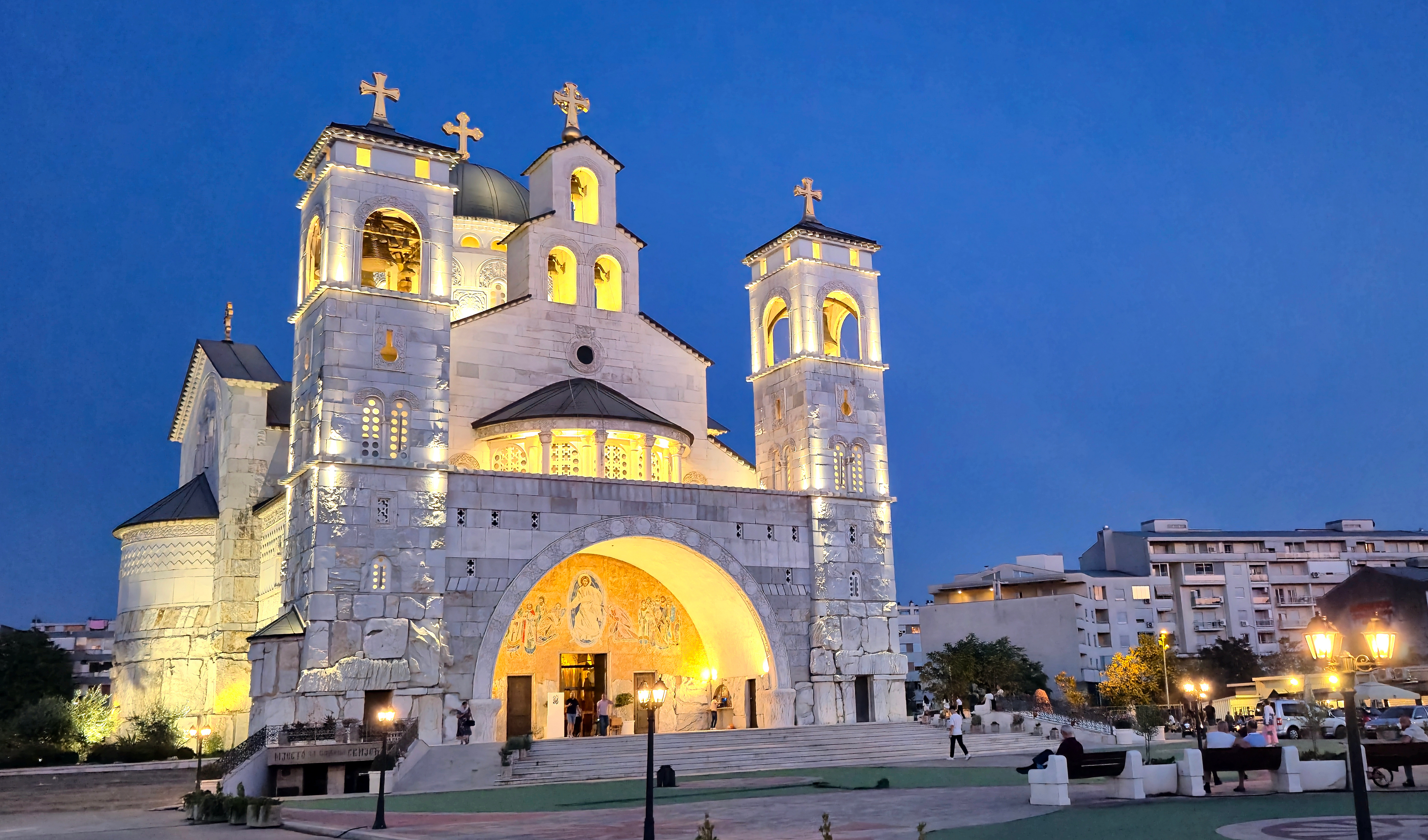 The Ressurection of Christ Cathedral in Podgorica