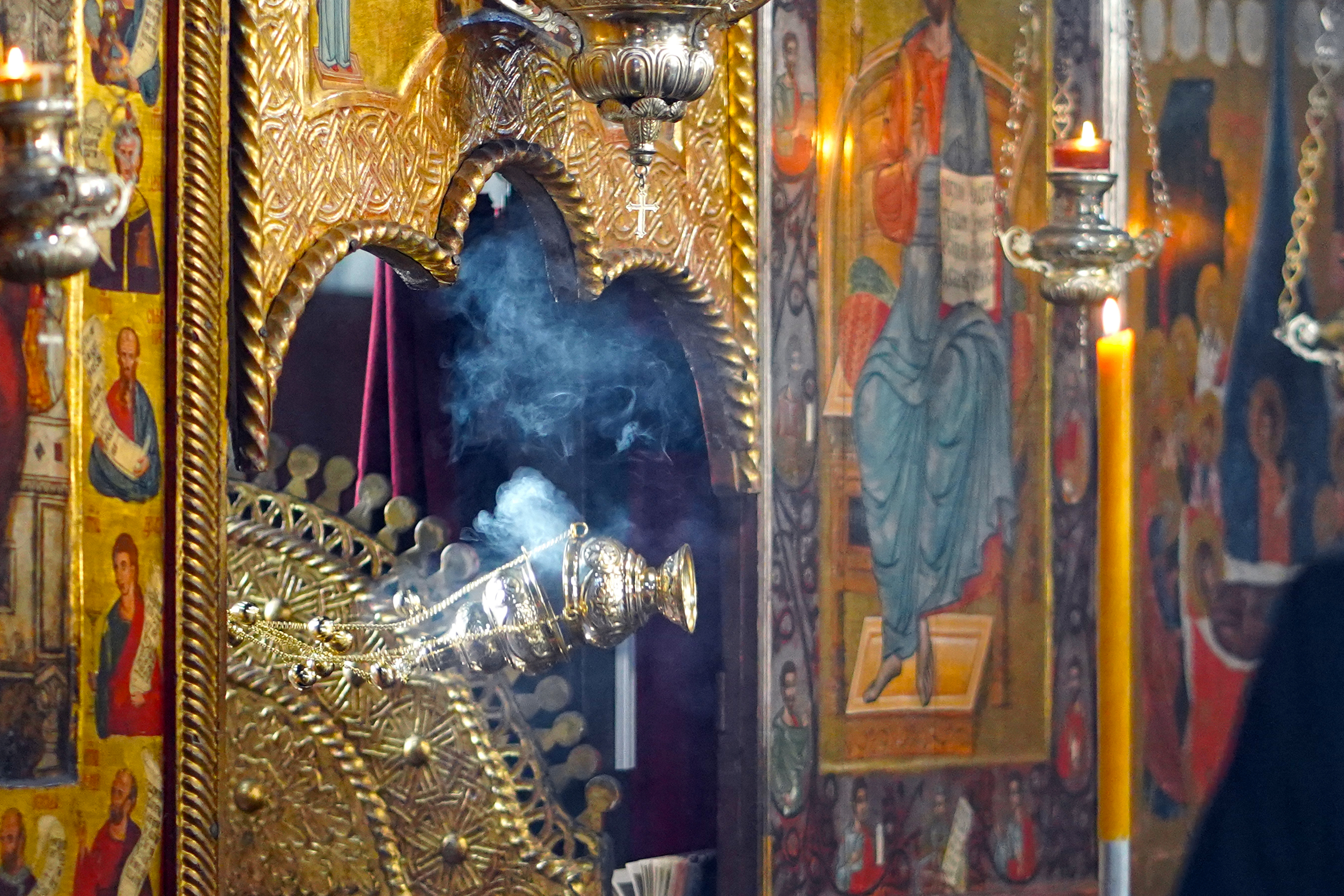 The Dormition feast in Morača Monastery