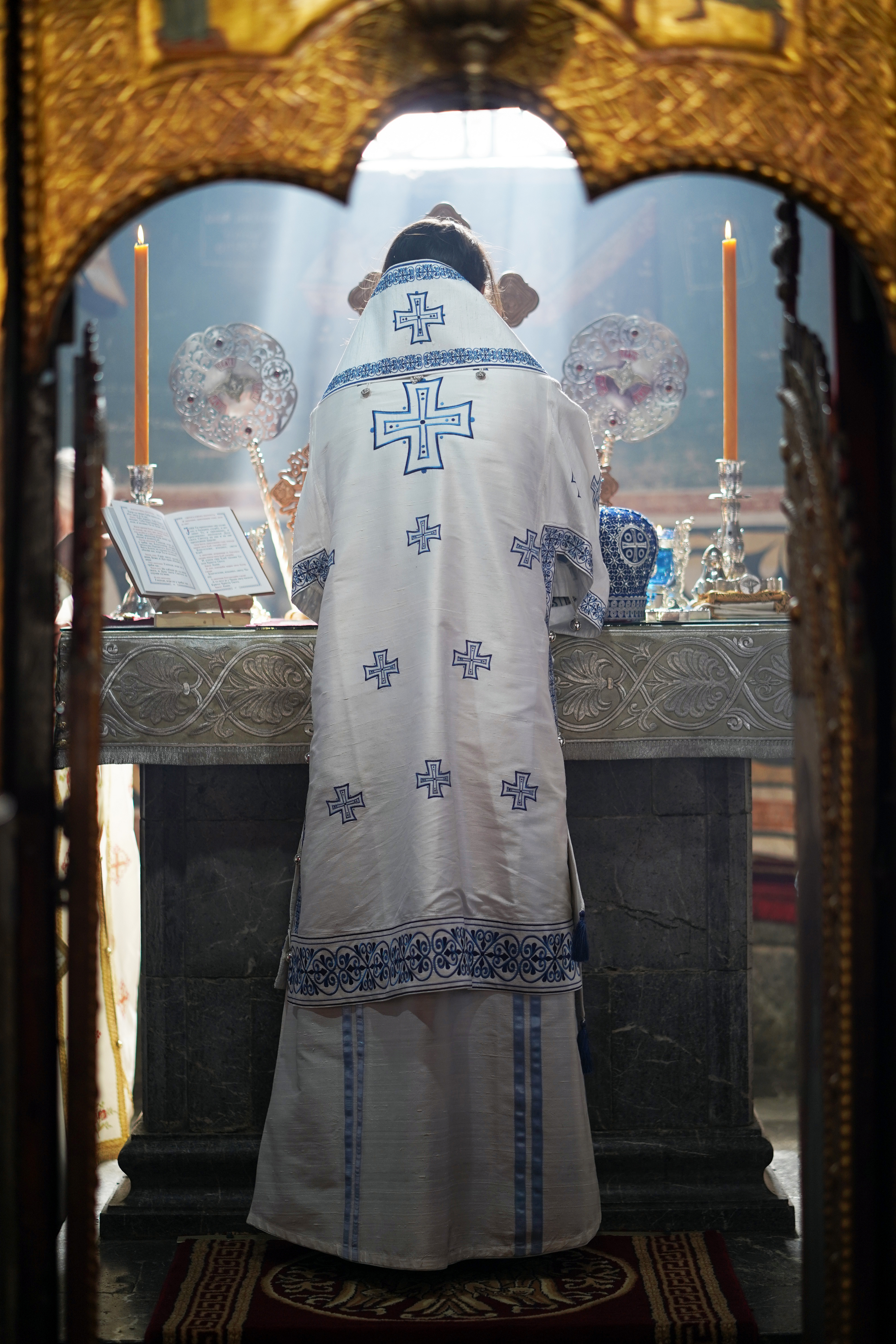 The Dormition feast in Morača Monastery