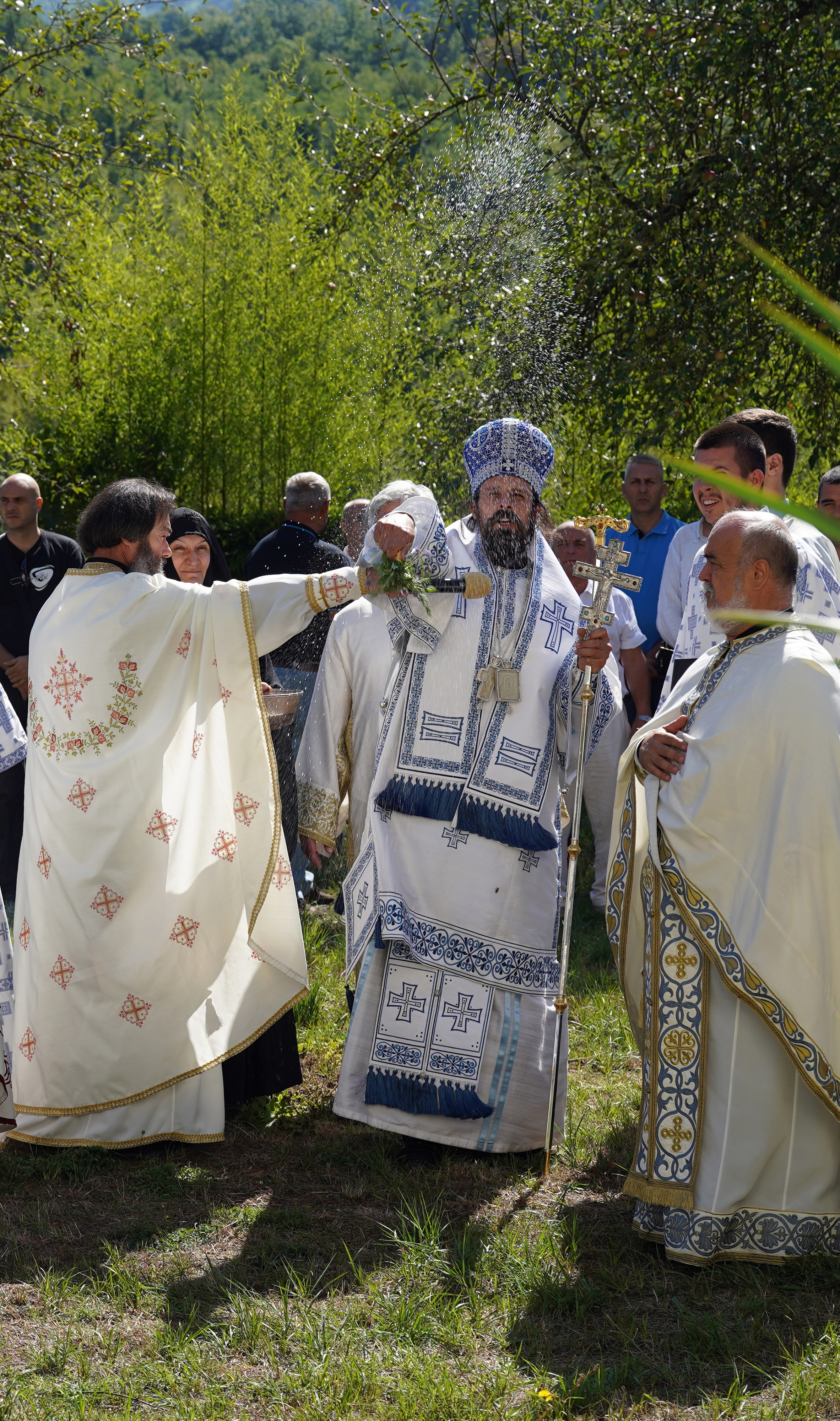 The Dormition feast in Morača Monastery