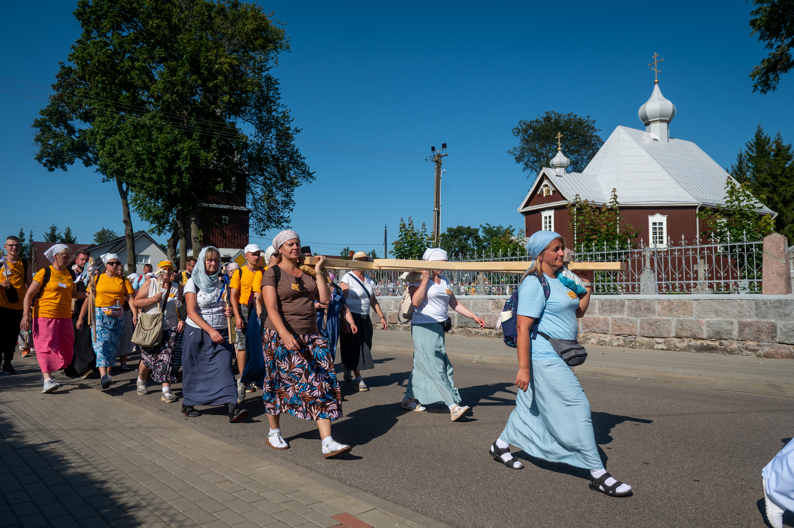 Pielgrzymka Bielsk Podlaski - Grabarka. Cerkiew w Orli