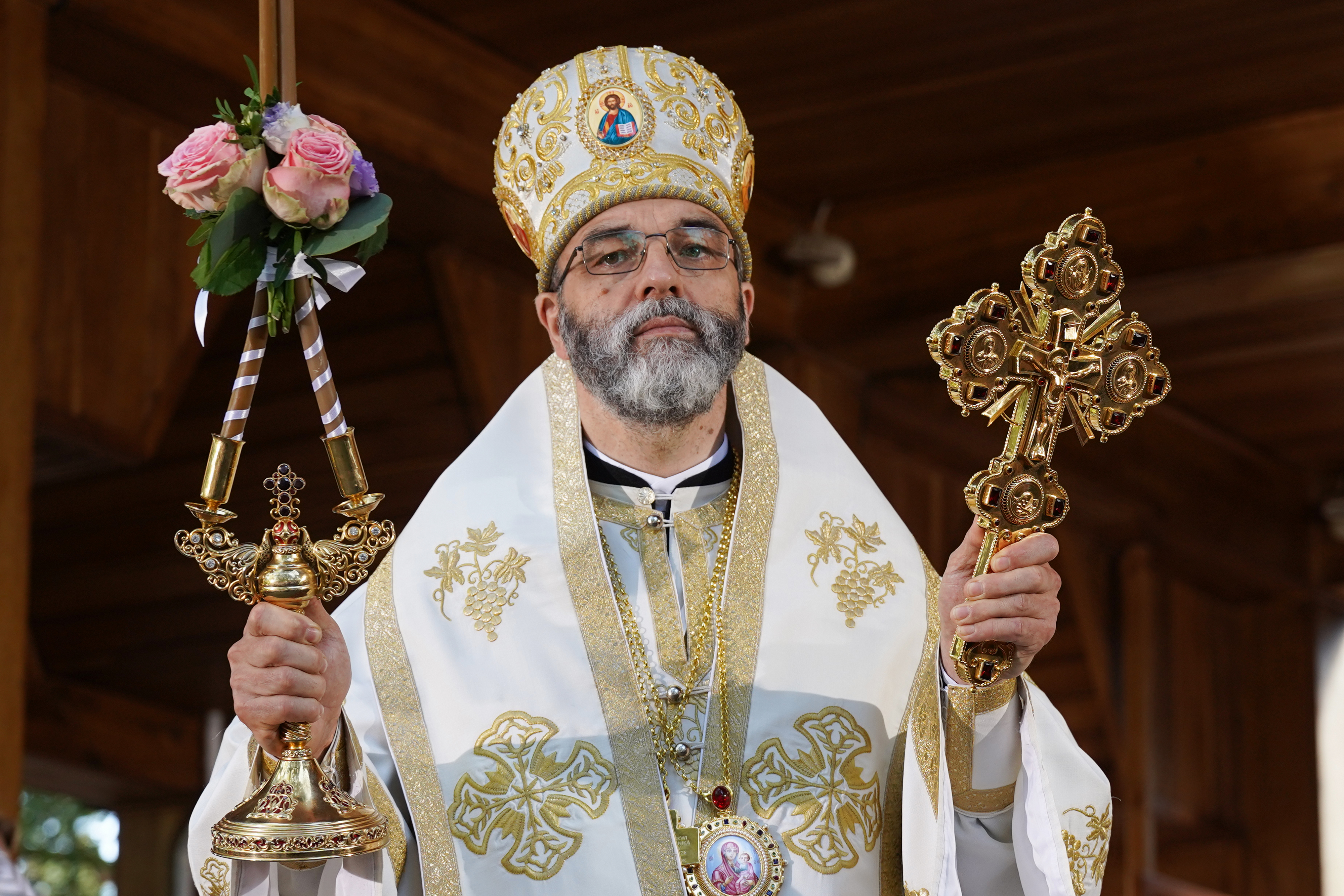 Divine Liturgy of Transfiguration feast on Grabarka, 2025