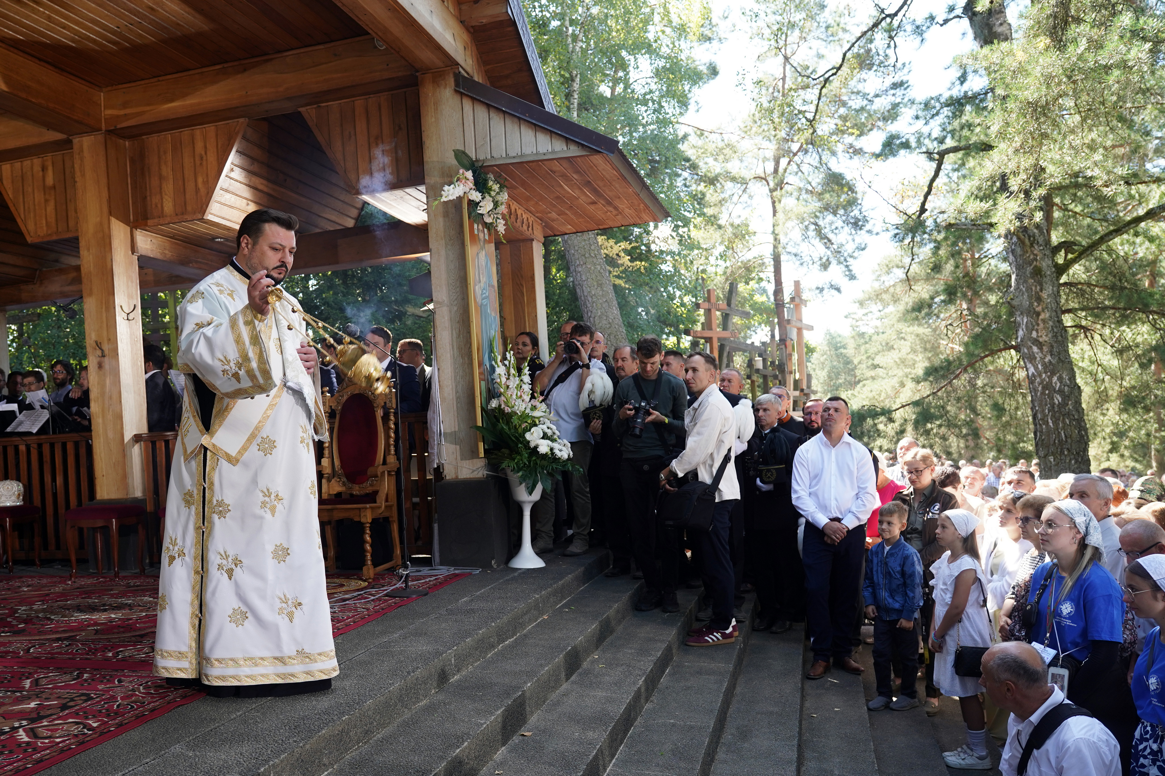 Divine Liturgy of Transfiguration feast on Grabarka, 2025 