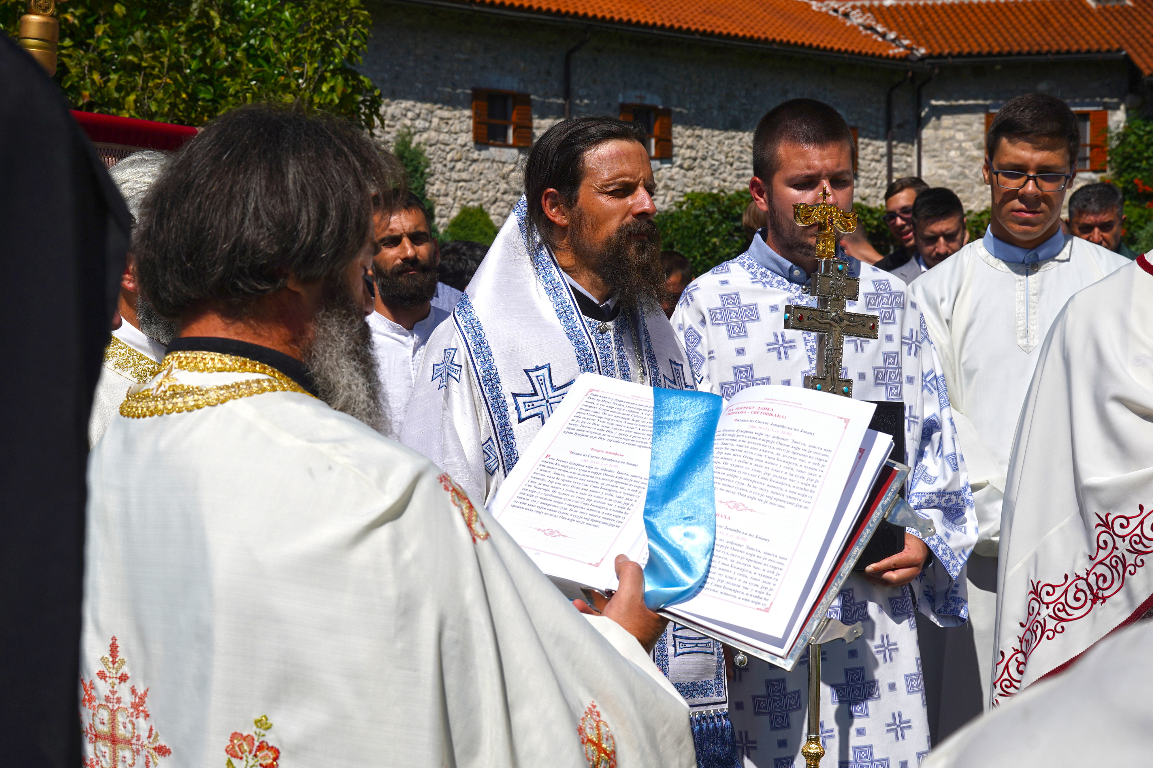 The Dormition feast in Morača Monastery