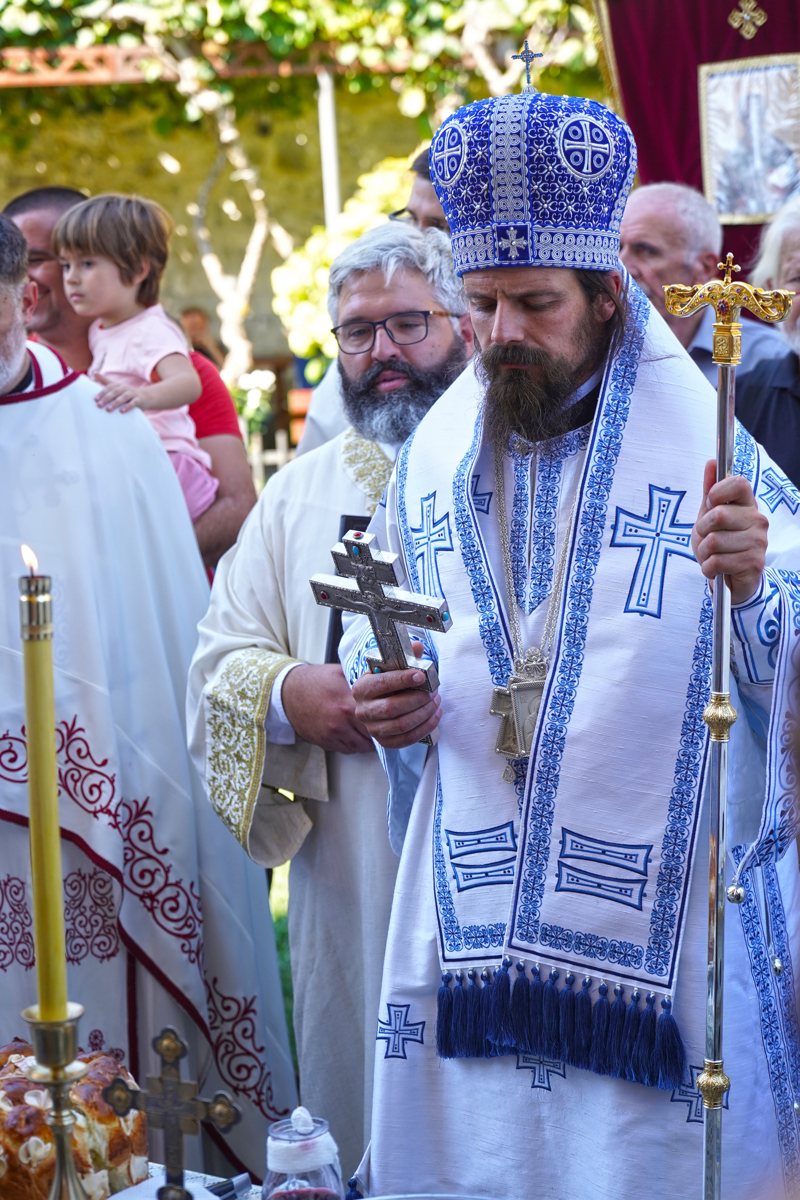 The Dormition feast in Morača Monastery 