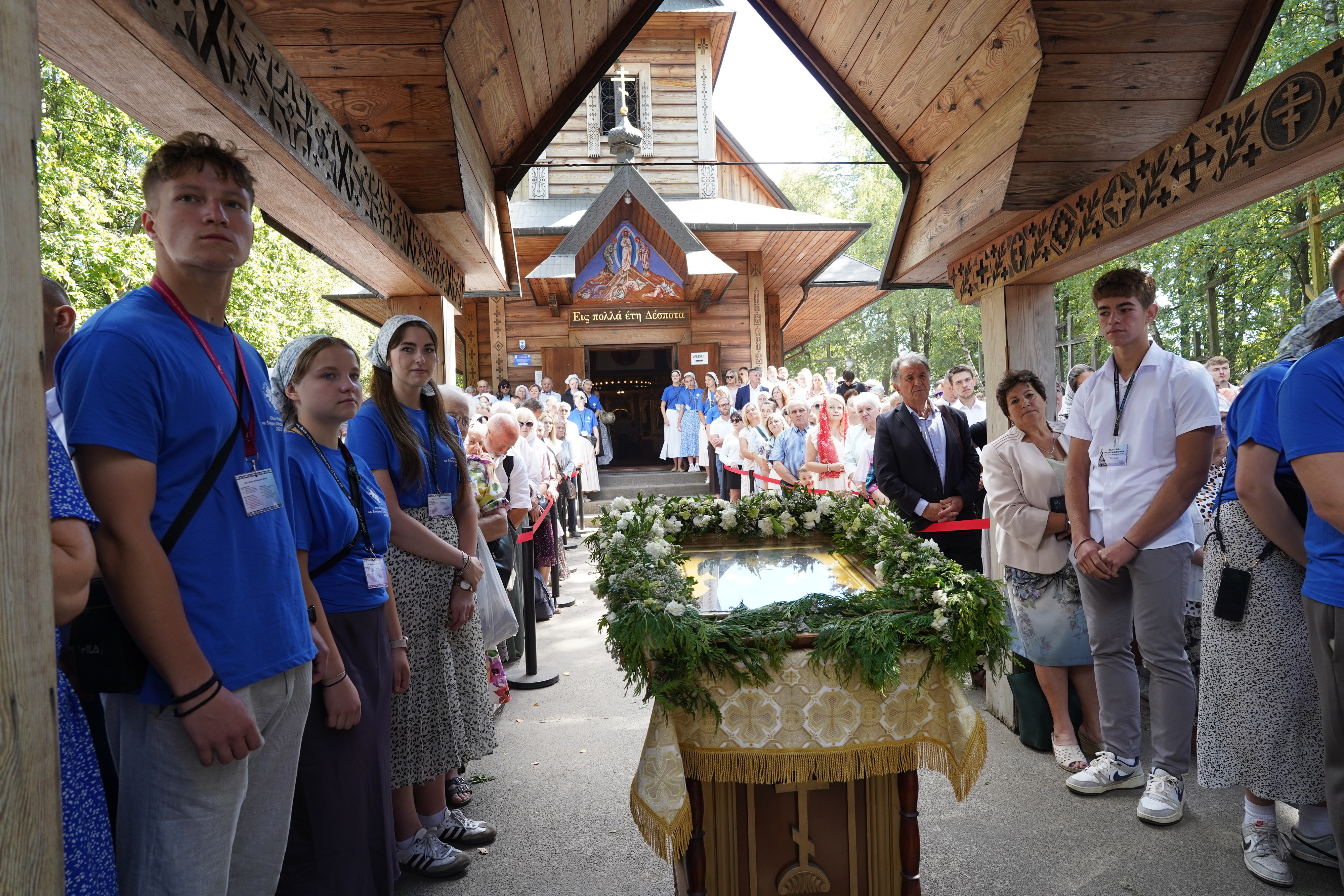 Divine Liturgy of Transfiguration feast on Grabarka, 2025