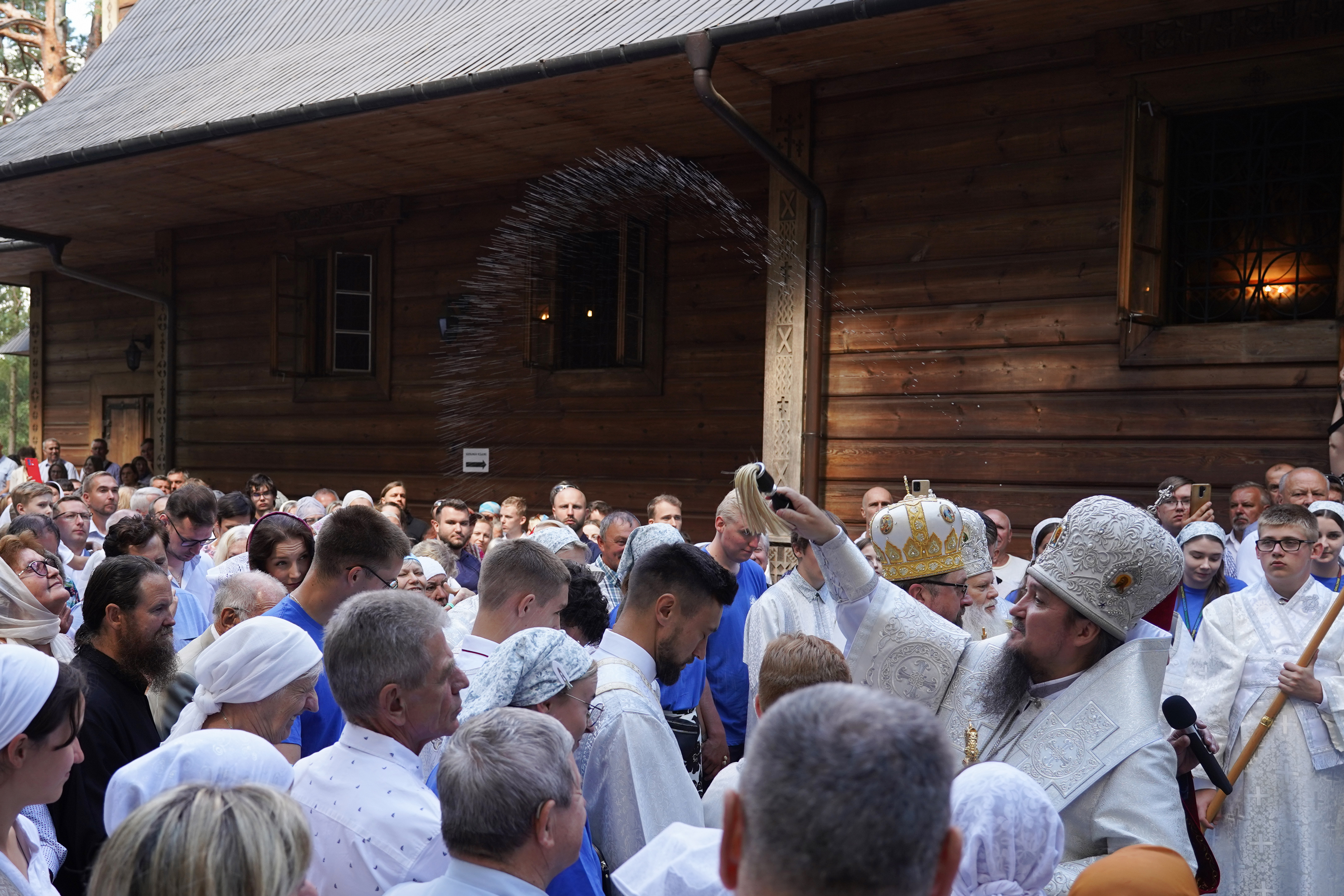 Divine Liturgy of Transfiguration feast on Grabarka, 2025