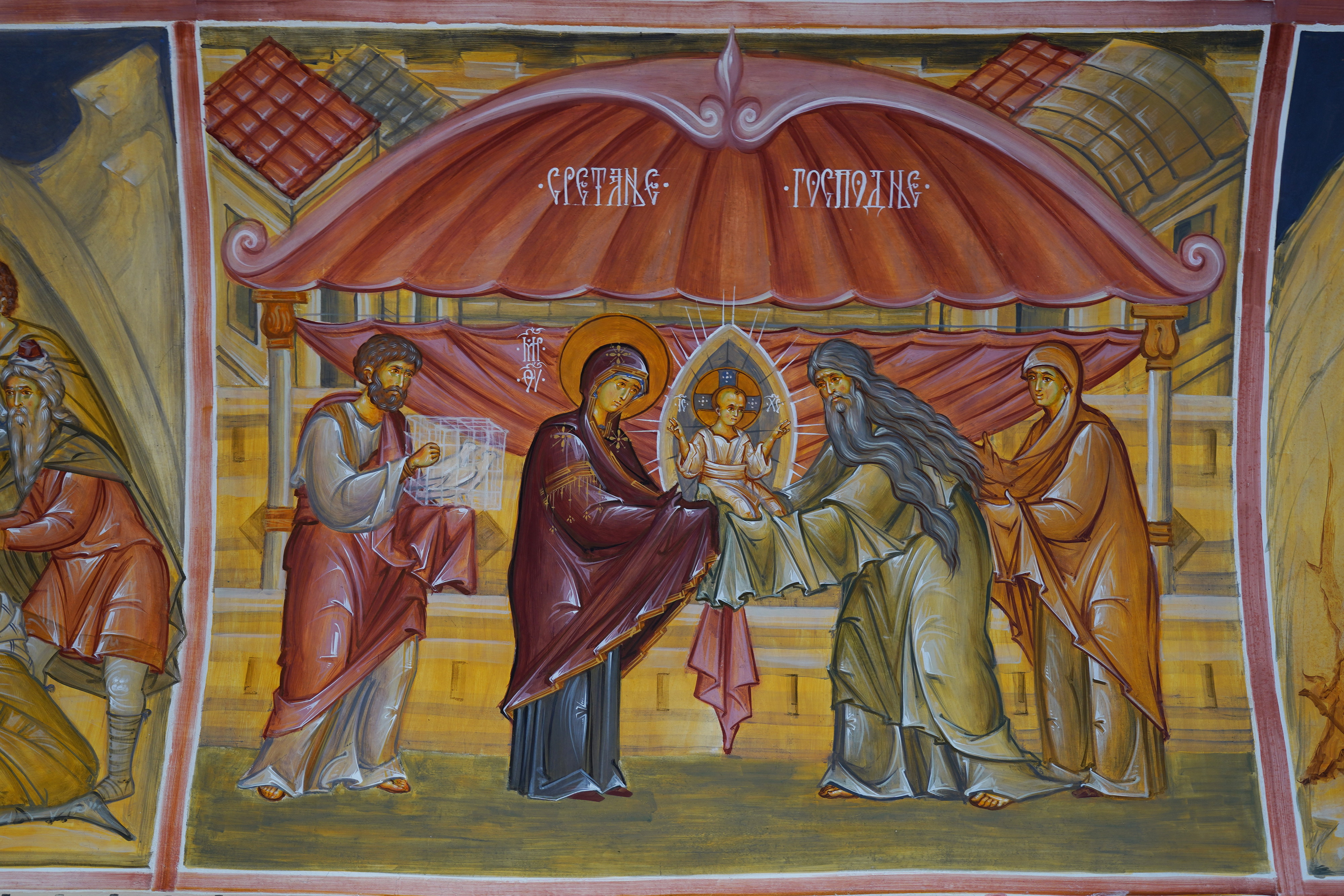 Fresco in Duljevo Convent