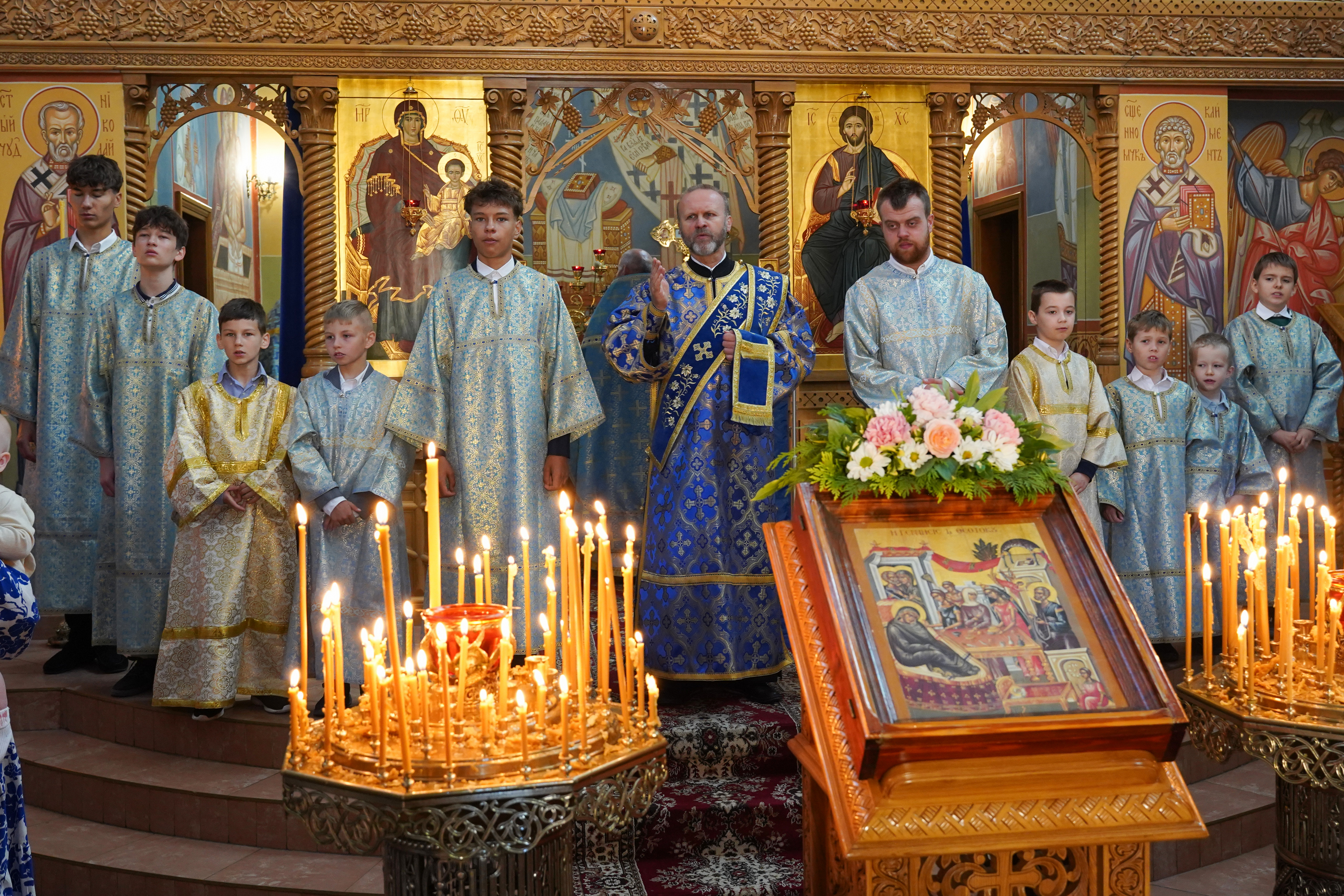Nativity of the Mother of God feast in Zwierki Convent