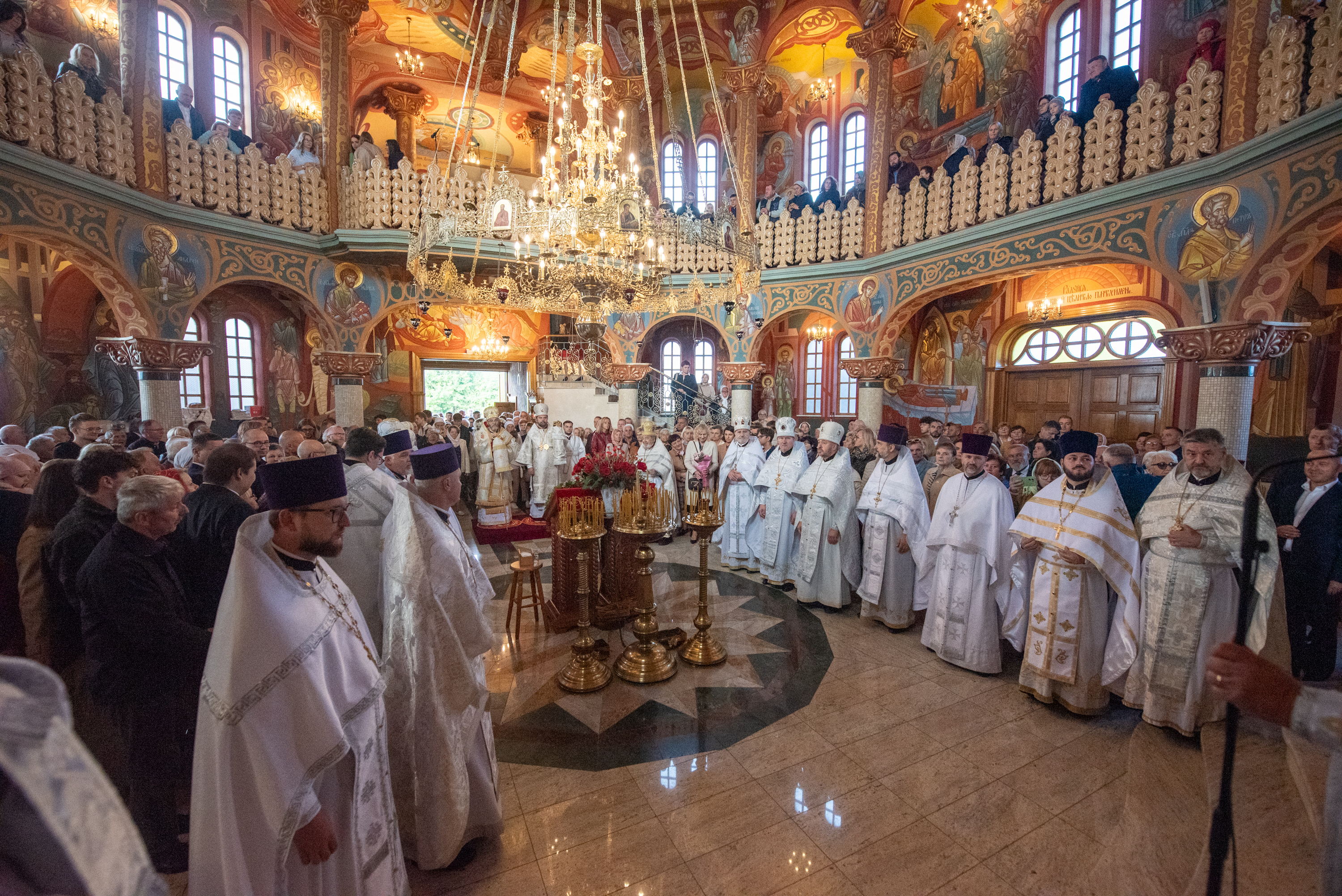 Wielkie Oświęcenie cerkwi św. Wielkomęczennika Pantelejmona w Zaściankach