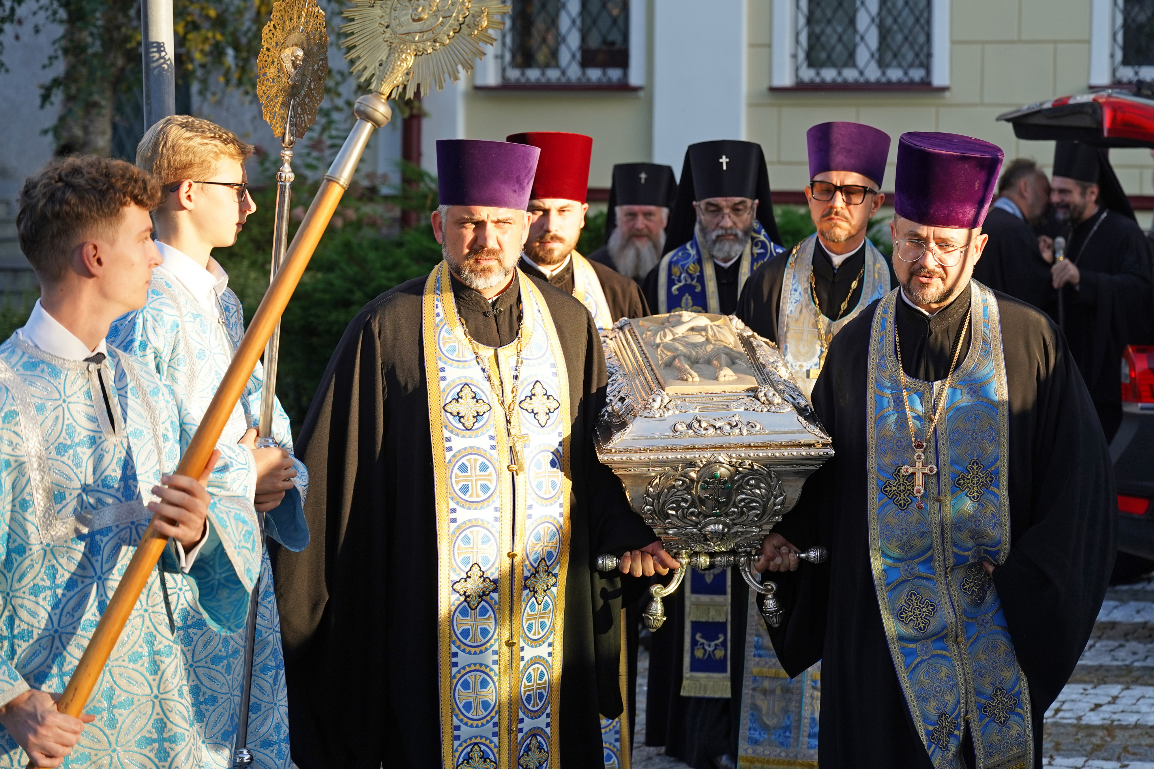 Eve of St. Martyr Gabriel of Zabłudów feast in St. Nicholas Cathedral in Białystok