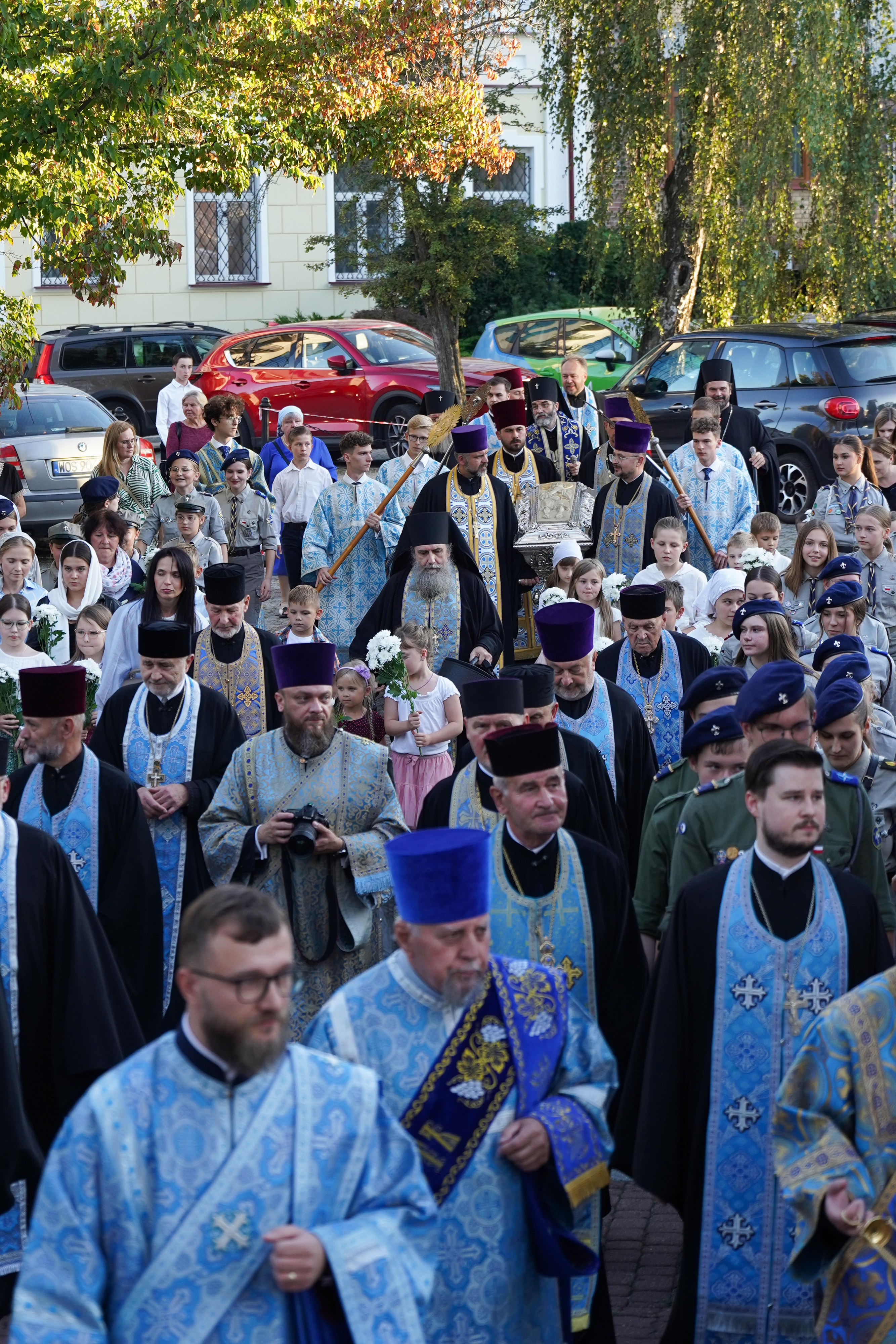 Eve of St. Martyr Gabriel of Zabłudów feast in St. Nicholas Cathedral in Białystok