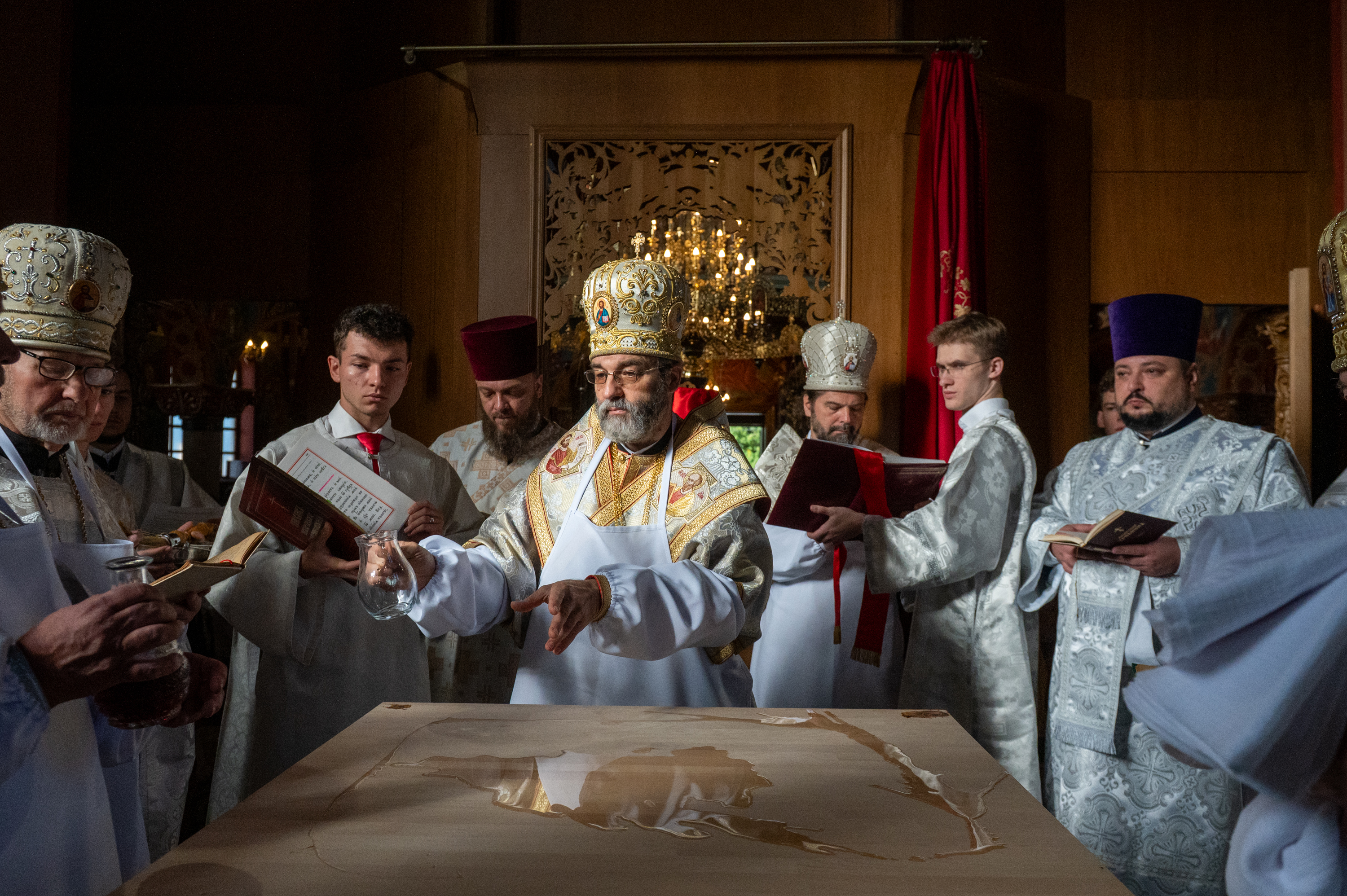 Wielkie Oświęcenie cerkwi św. Wielkomęczennika Pantelejmona w Zaściankach