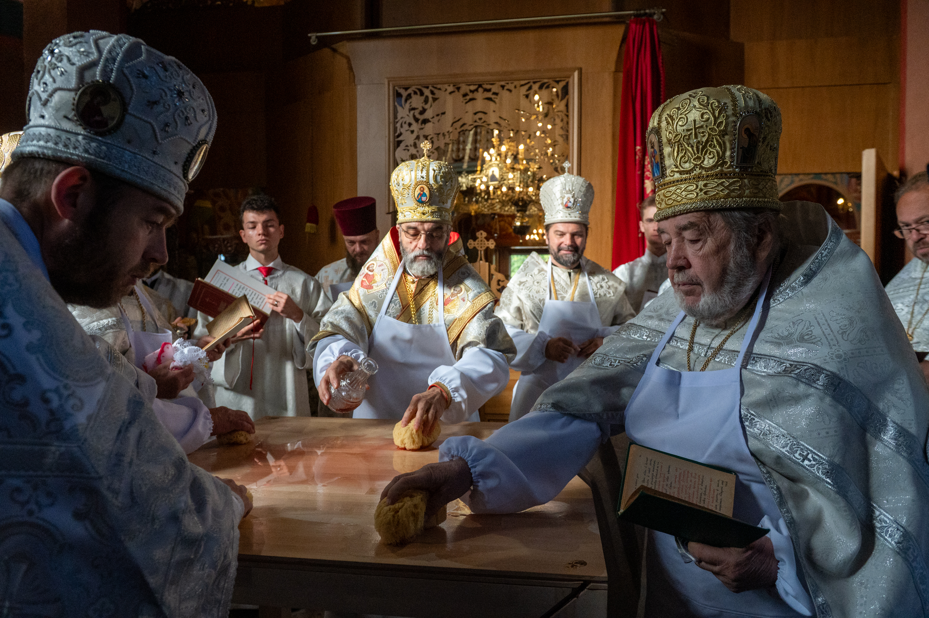 Wielkie Oświęcenie cerkwi św. Wielkomęczennika Pantelejmona w Zaściankach