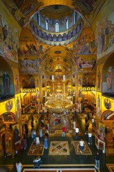 jarek11 
 The All-Night Vigil of Dormition feast in Ressurection of Christ Orthodox Cathedral in Podgorica 