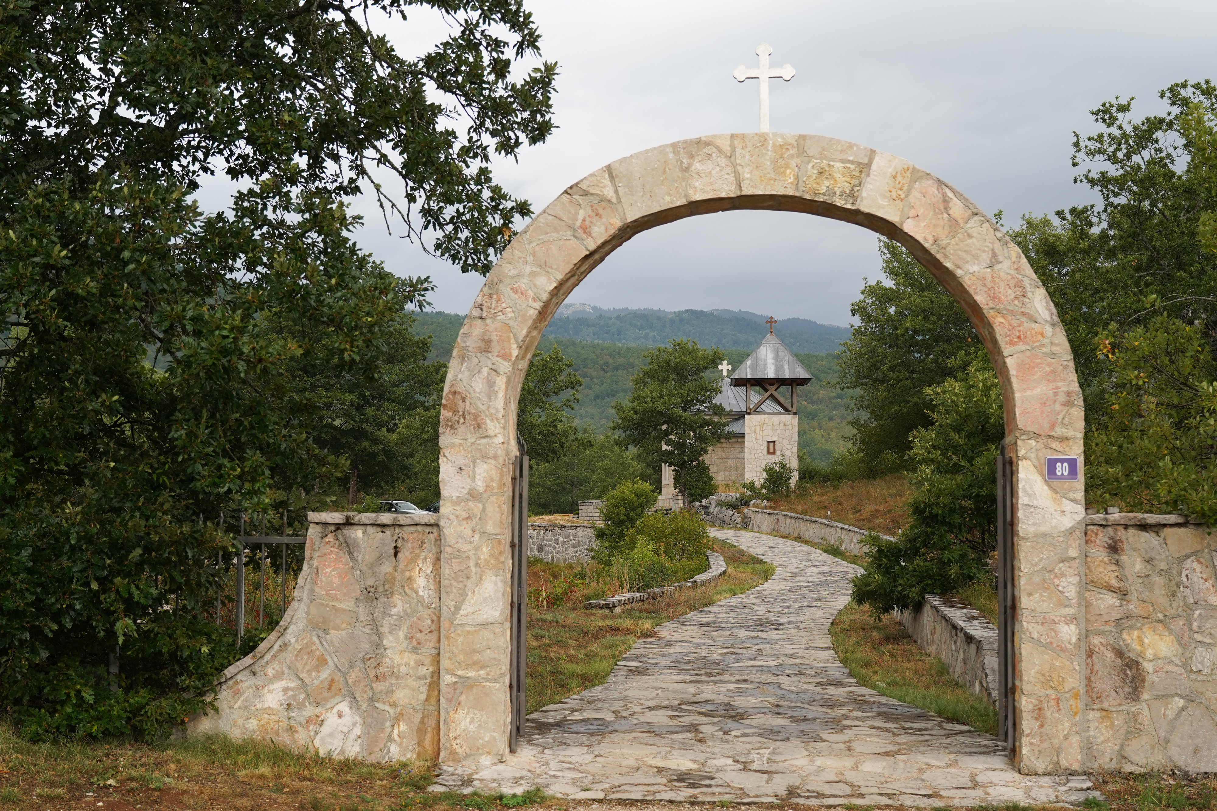 The Orthodox chapel in Dola