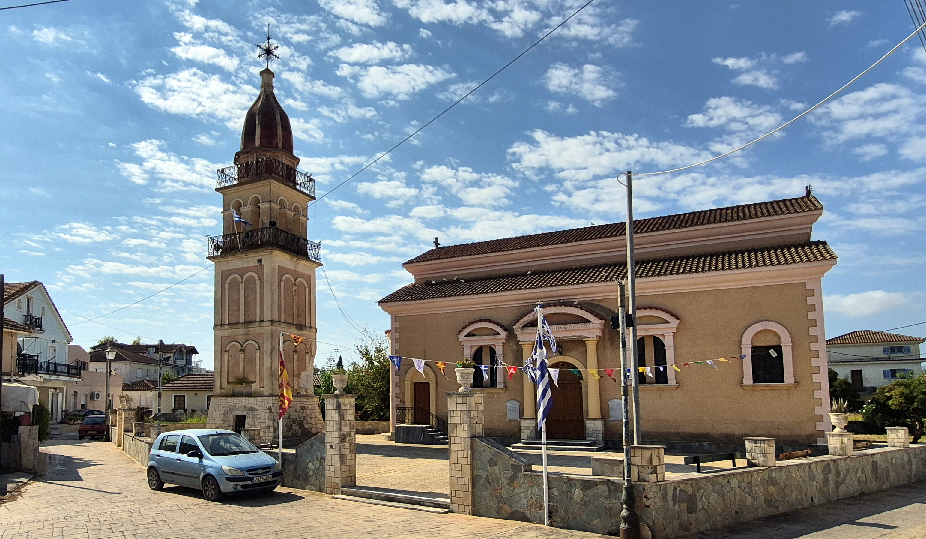 The Orthodox church in Gaitani