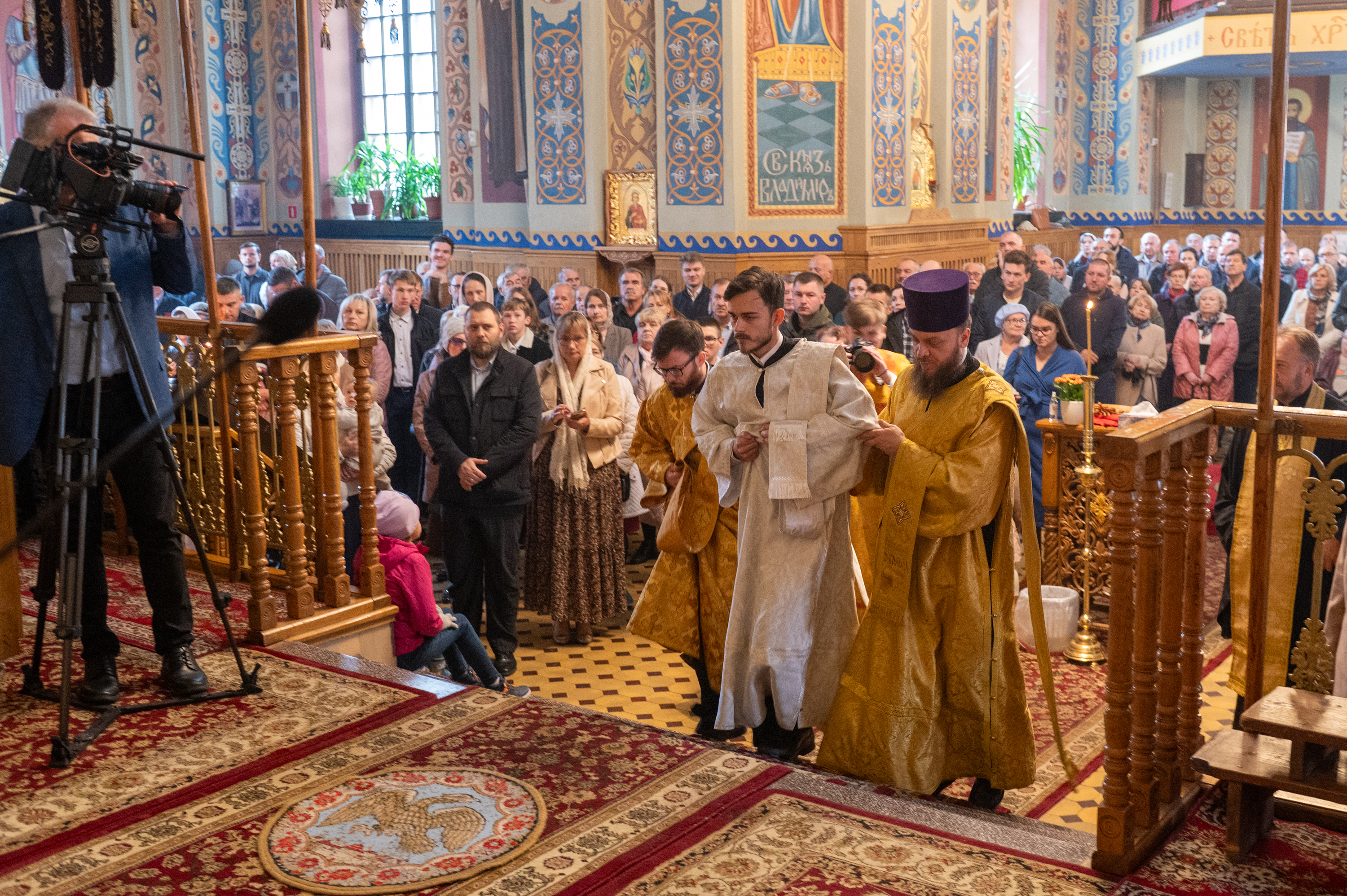 Święcenia kapłańskiej diakona Grzegorza Wasiluka