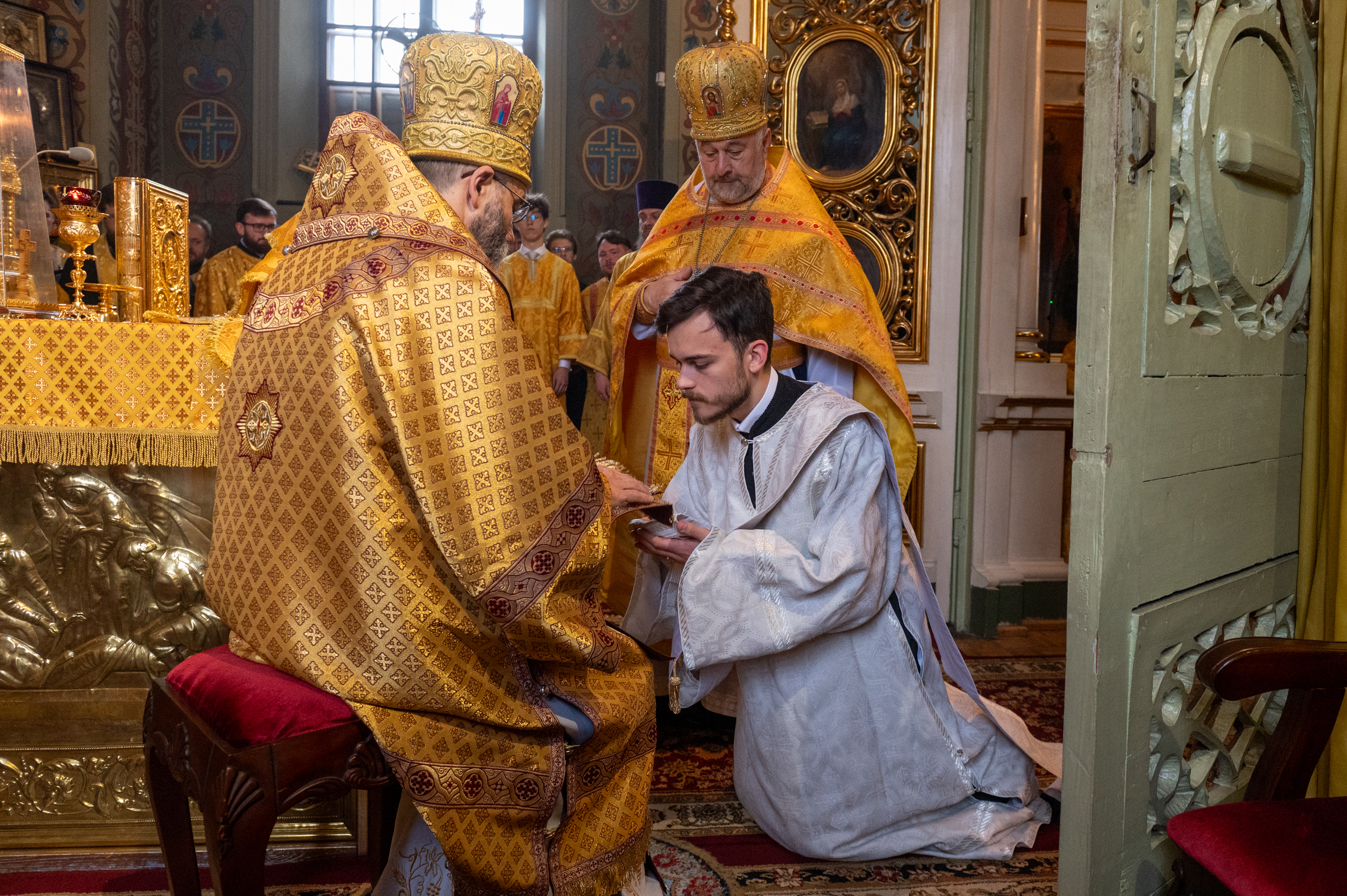Święcenia kapłańskiej diakona Grzegorza Wasiluka