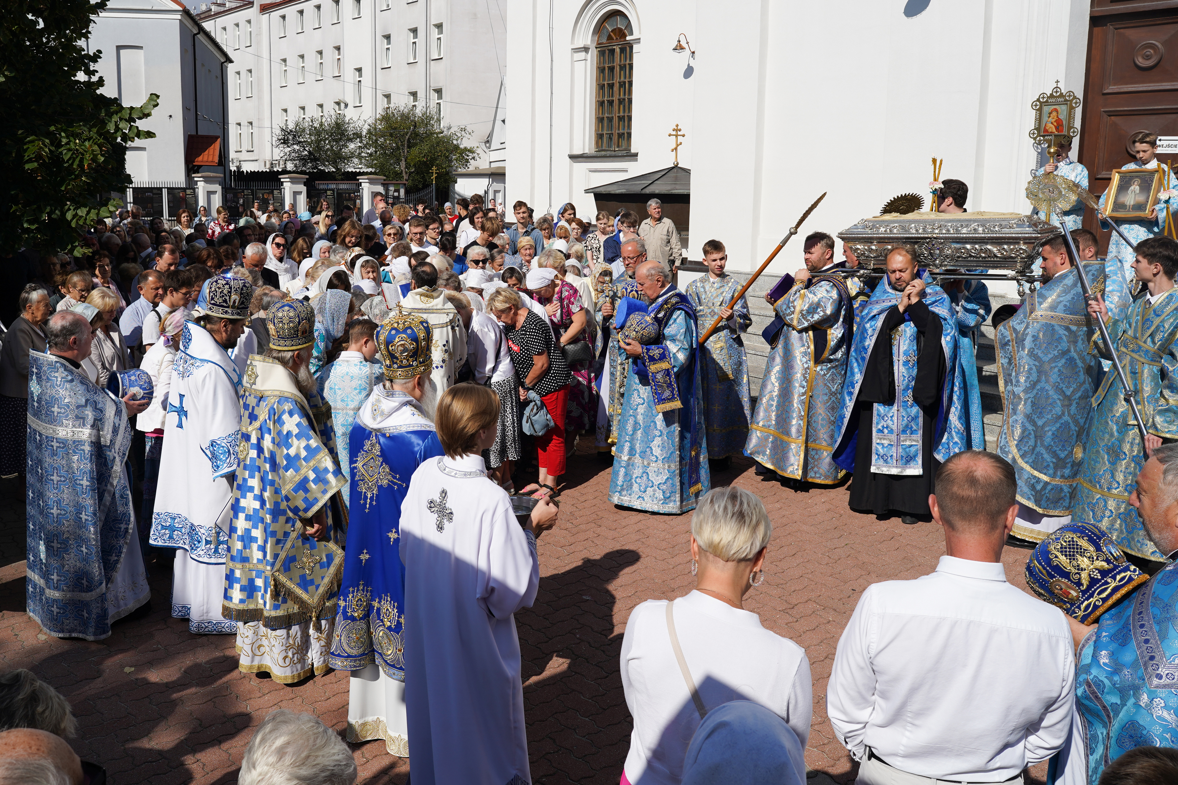 St. Martyr Gabriel of Zabłudów feast in St. Nicholas Cathedral in Białystok