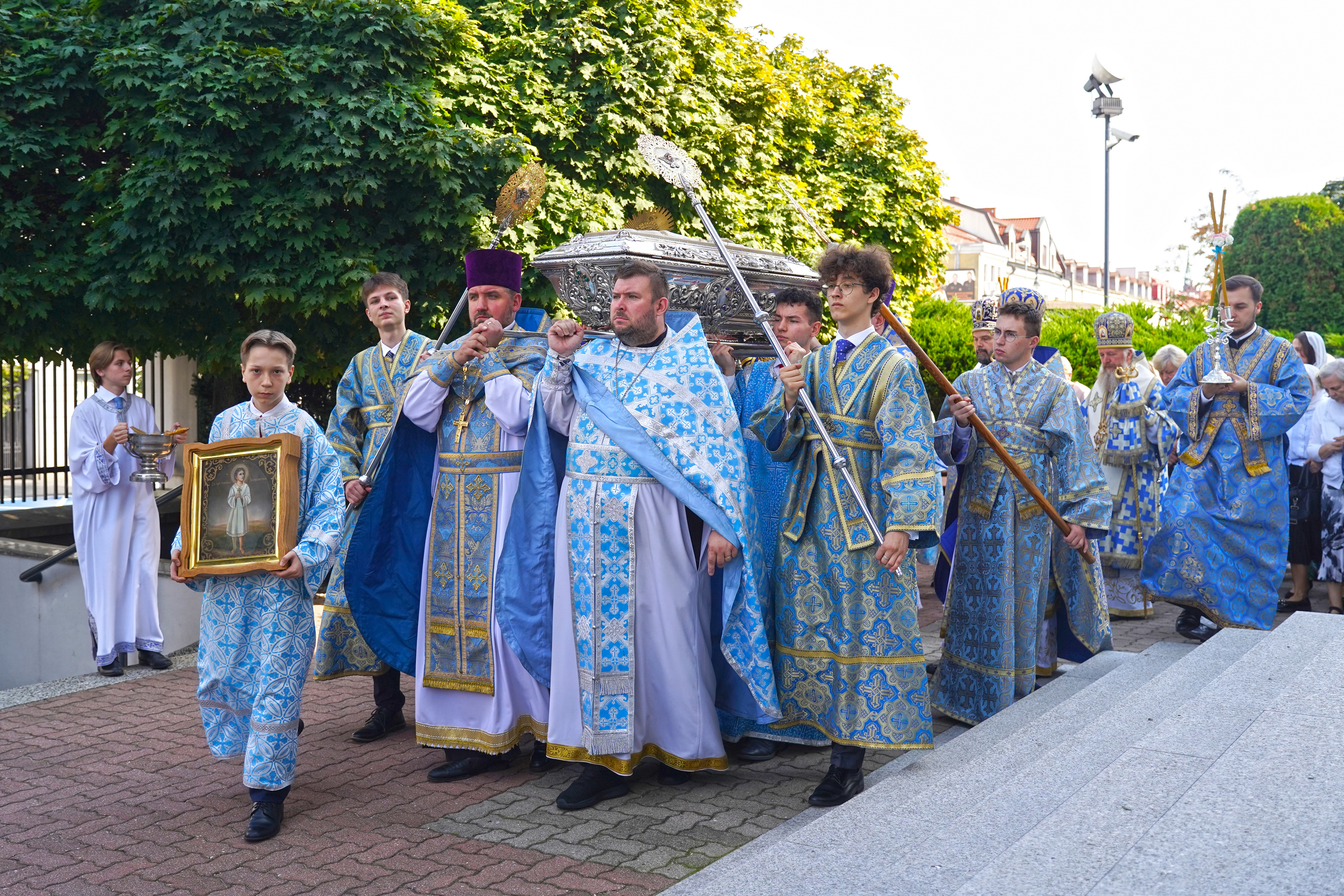 St. Martyr Gabriel of Zabłudów feast in St. Nicholas Cathedral in Białystok