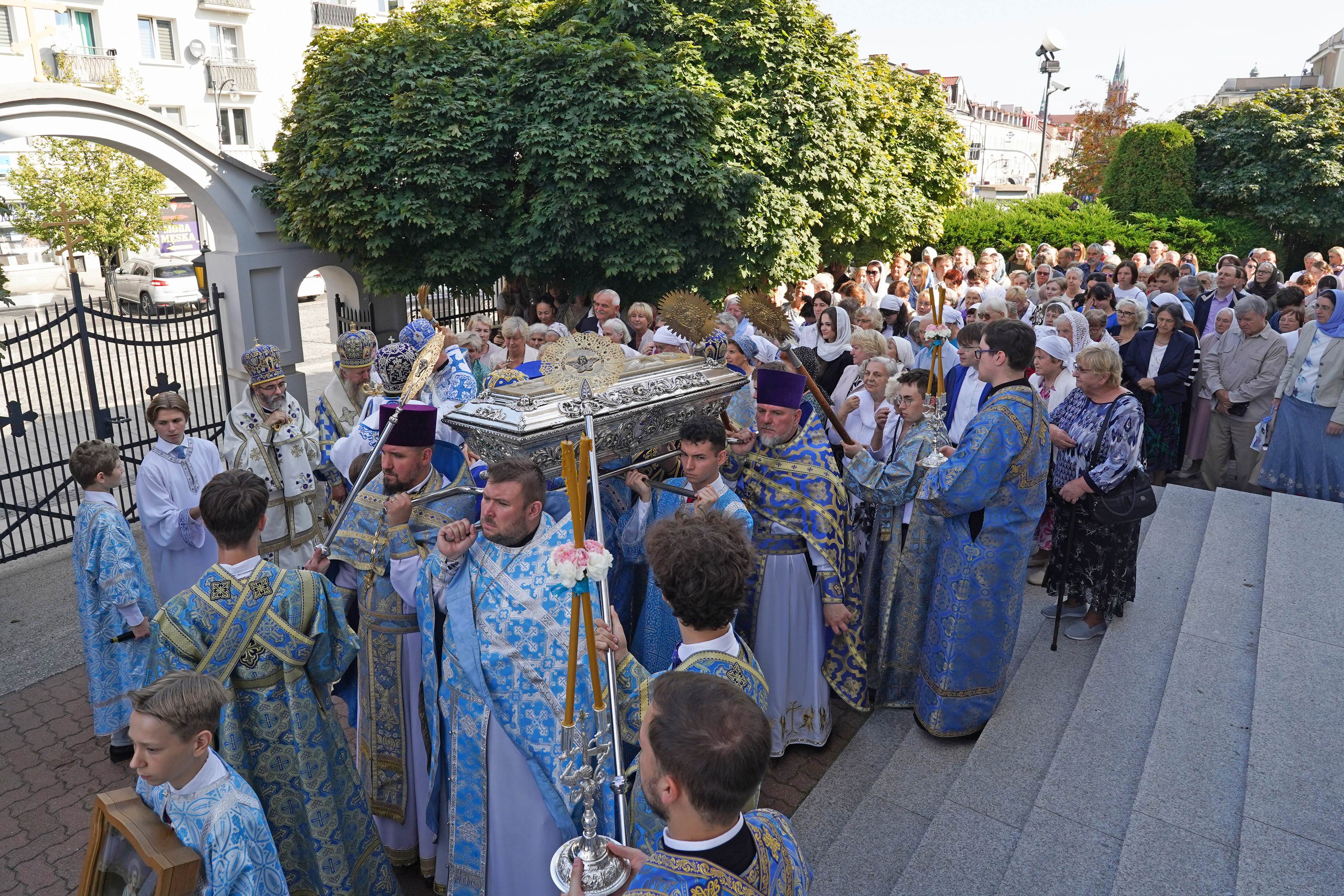 St. Martyr Gabriel of Zabłudów feast in St. Nicholas Cathedral in Białystok