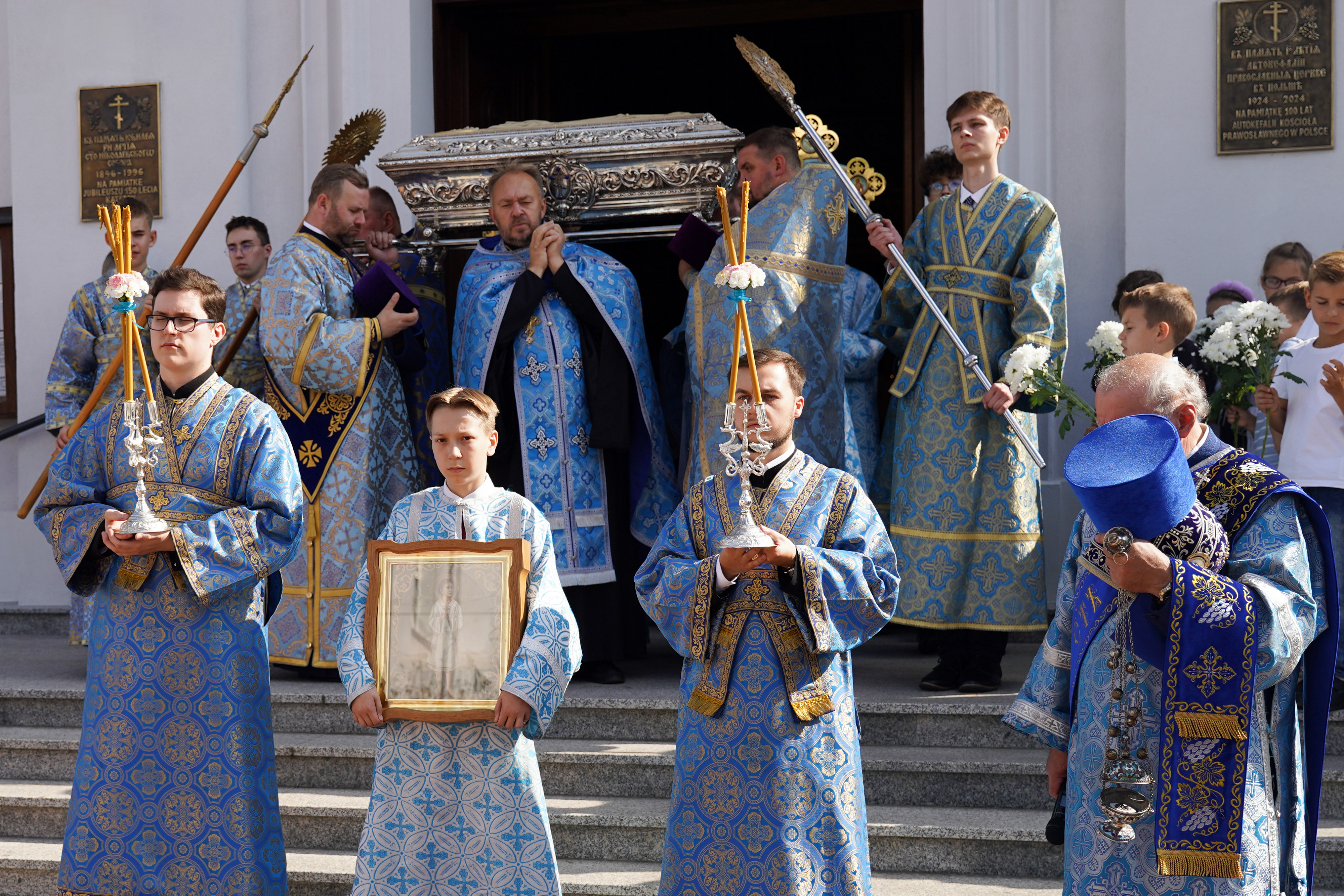 St. Martyr Gabriel of Zabłudów feast in St. Nicholas Cathedral in Białystok