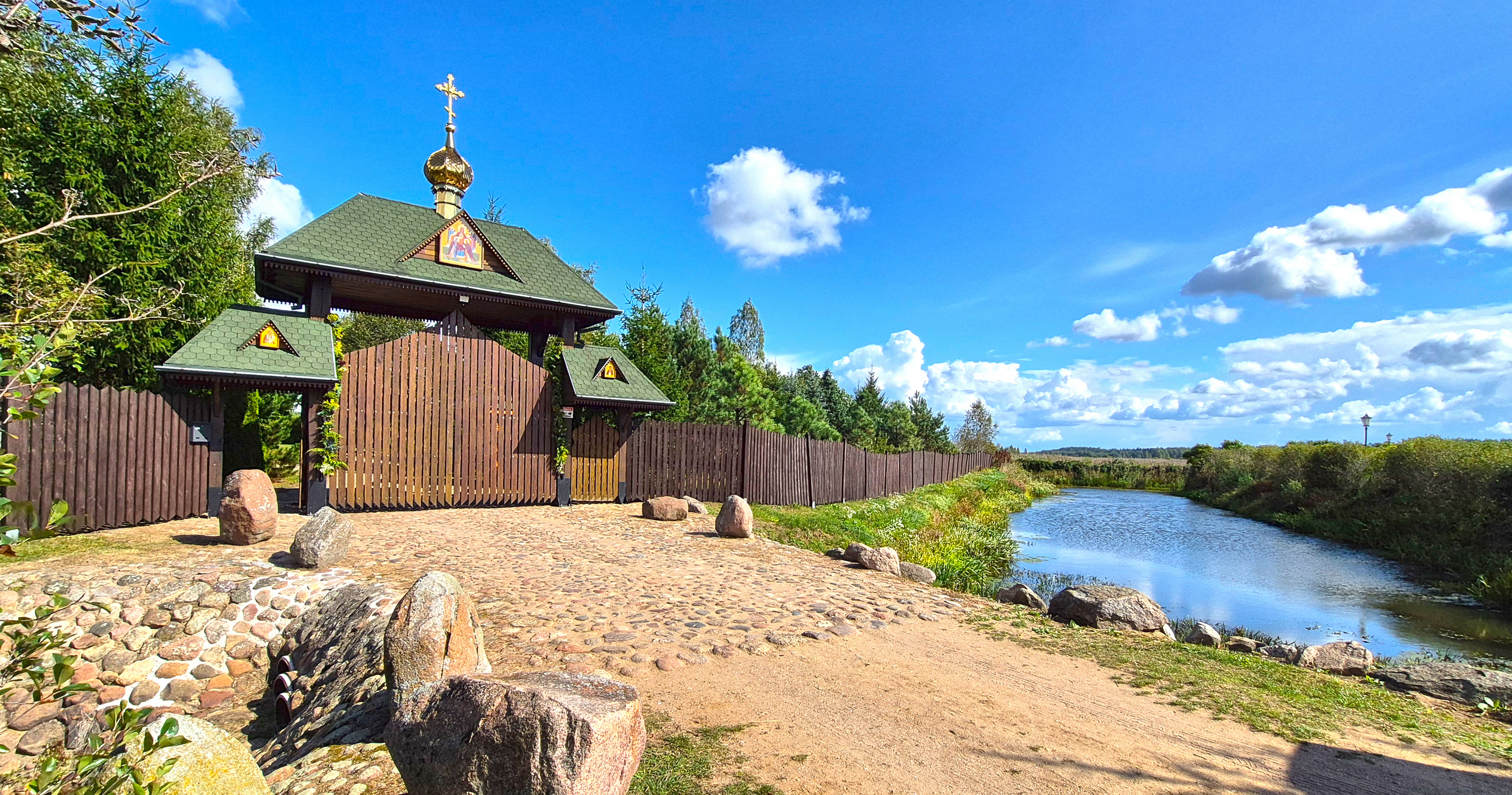 The Orthodox skete in Odrynki