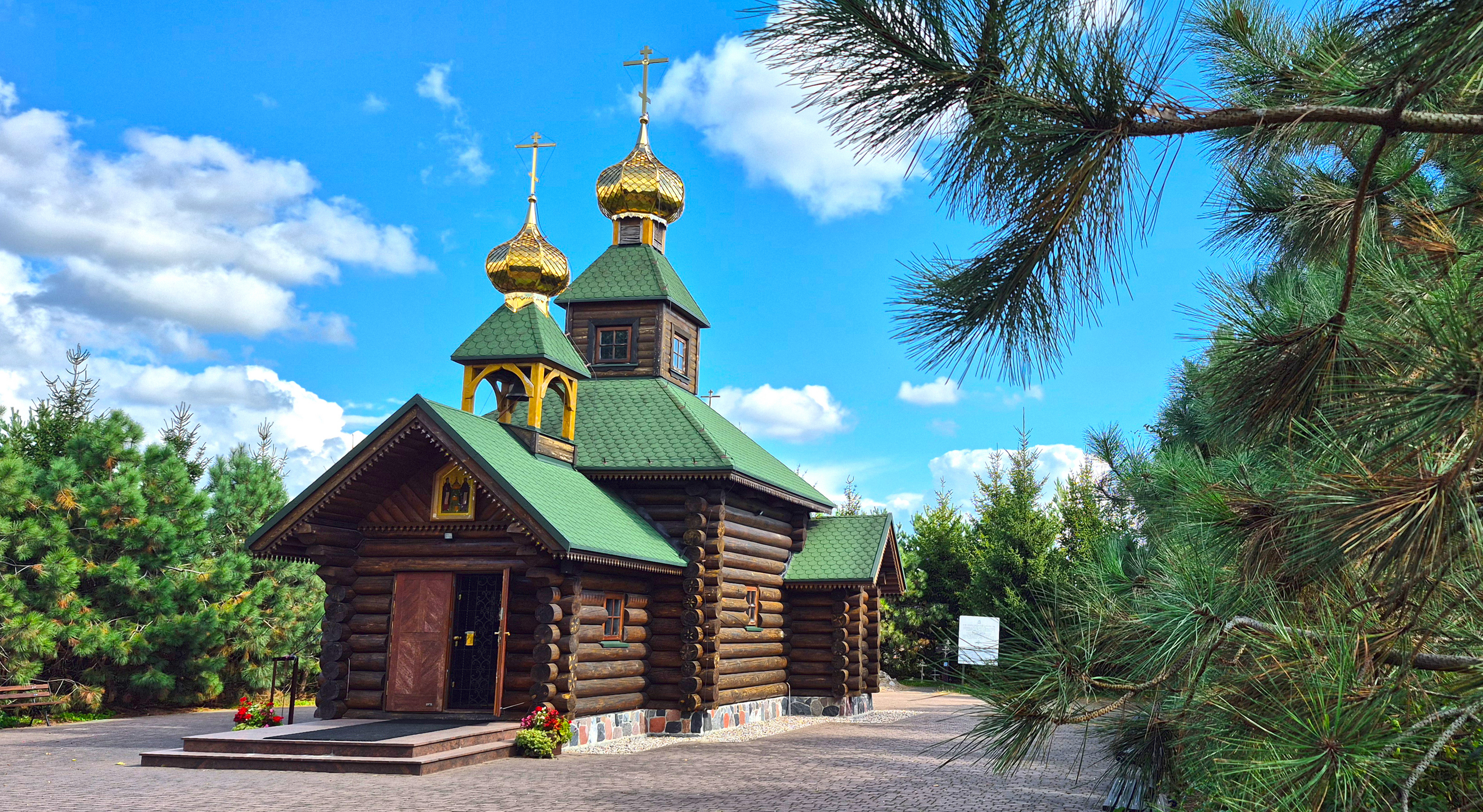 The Orthodox skete in Odrynki