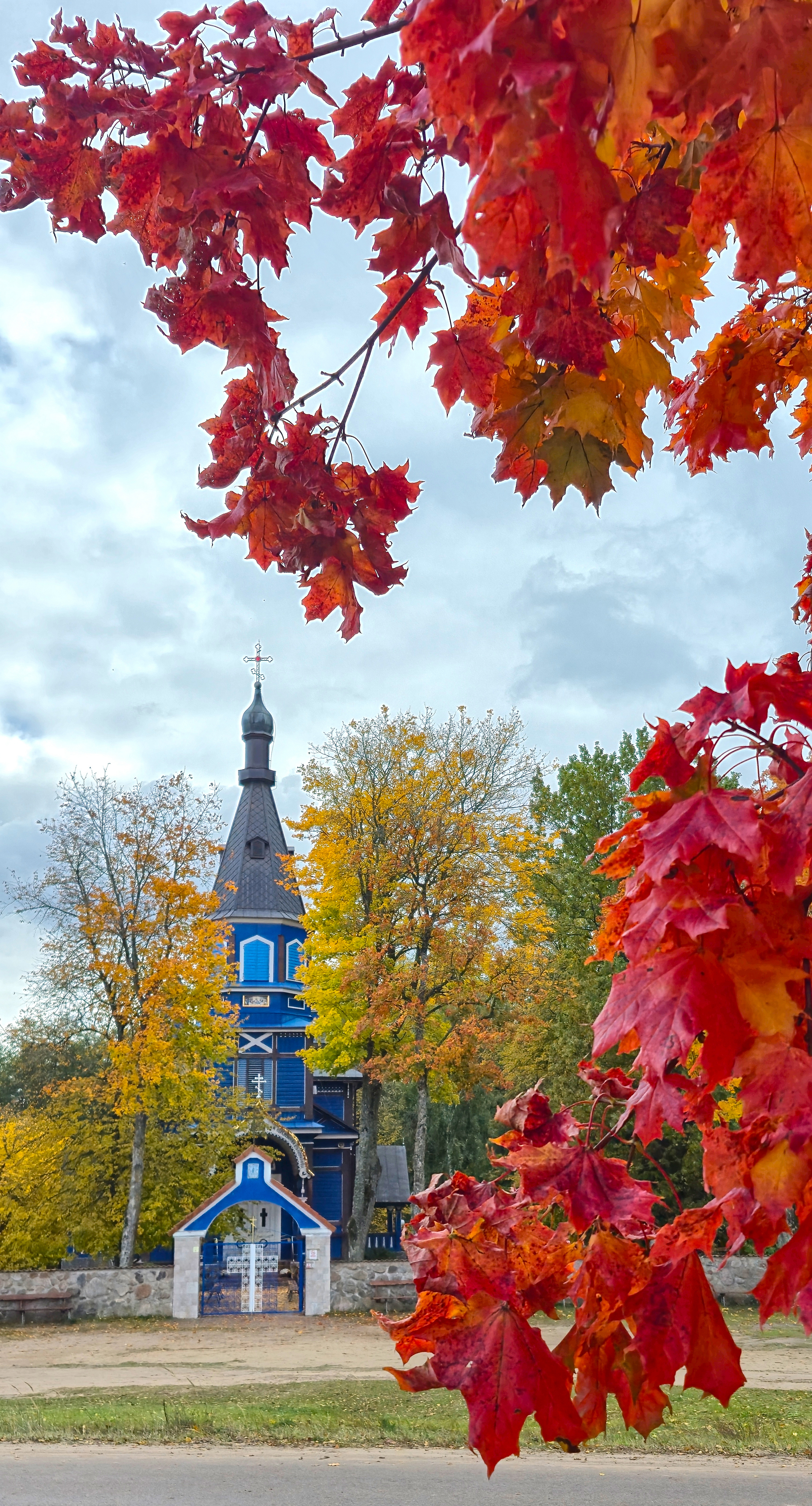 The Orthodox church in Puchły
